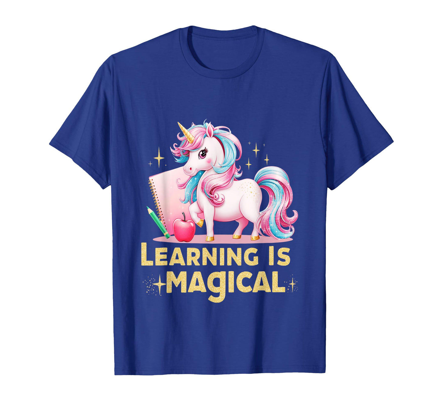 LEARNING IS MAGICAL TEACHER UNICORN BACK TO SCHOOL UNICORN T-Shirt