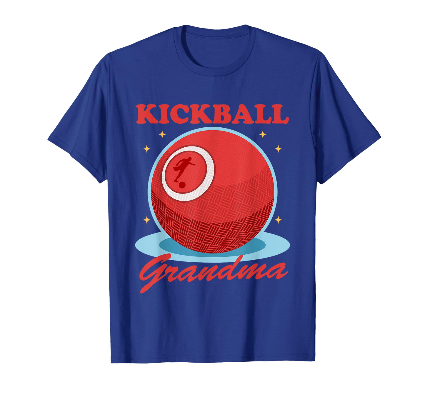 Kickball Grandma | Kickballer Player Kickball T-Shirt