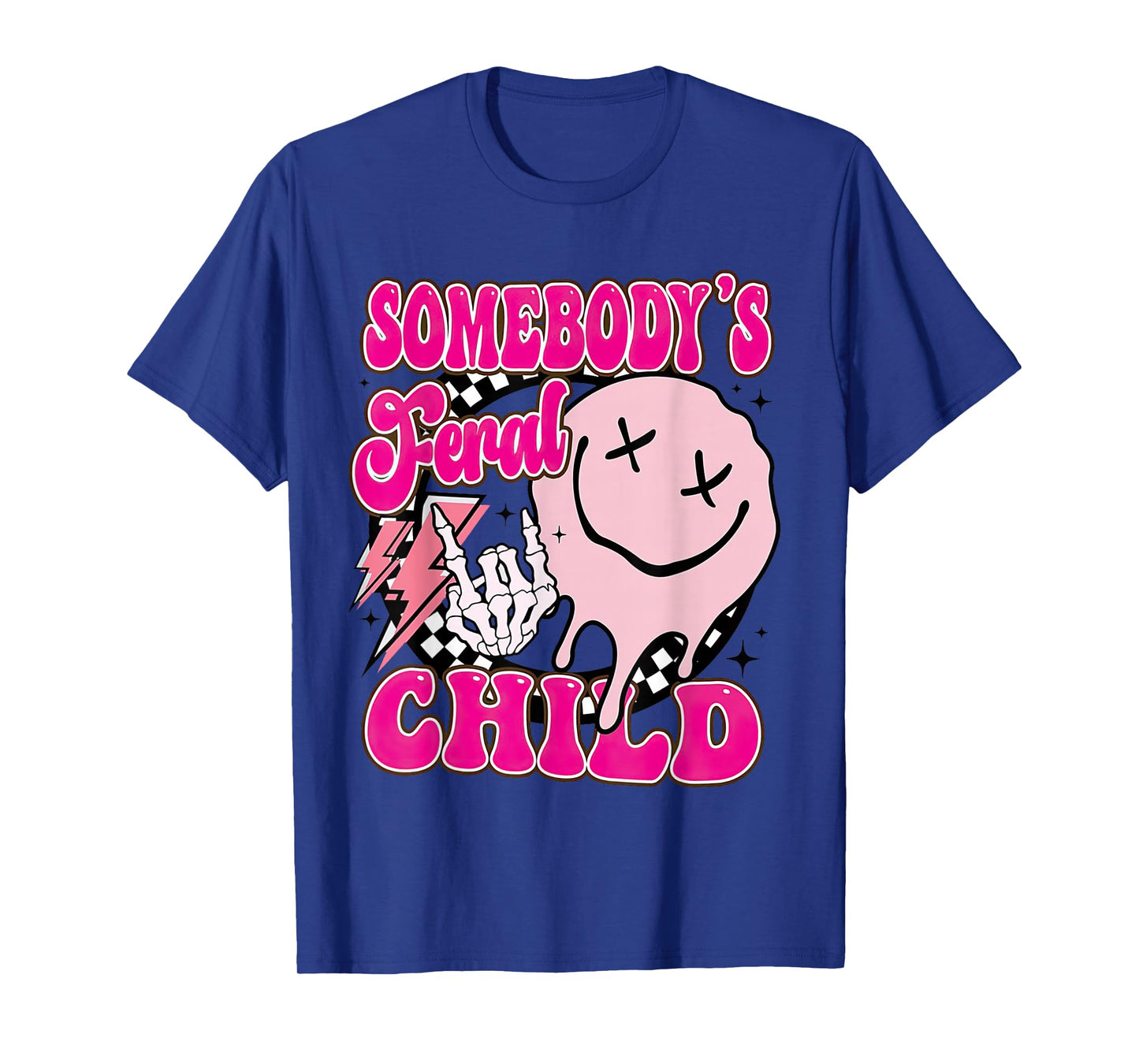 Somebody's Feral Child Toddler Girl and Boy Funny Quotes T-Shirt