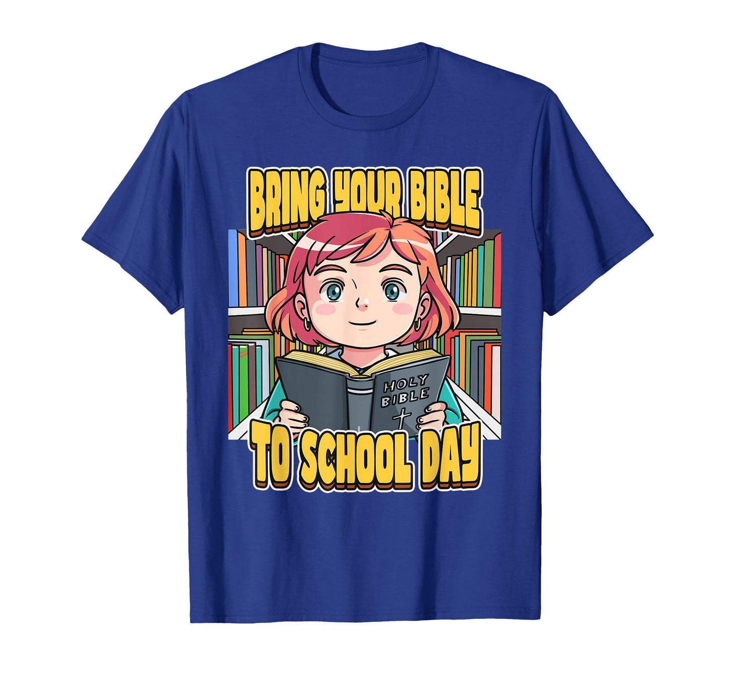 Bring Bible To School Celebrate Your Reading Sacred Text Day T-Shirt