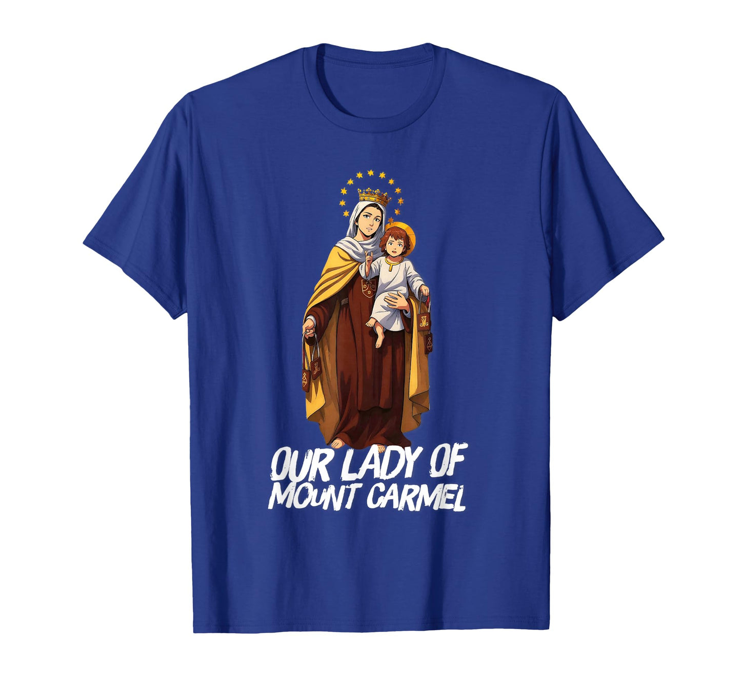 Our Lady of Mount Carmel Marian Catholic T-Shirt