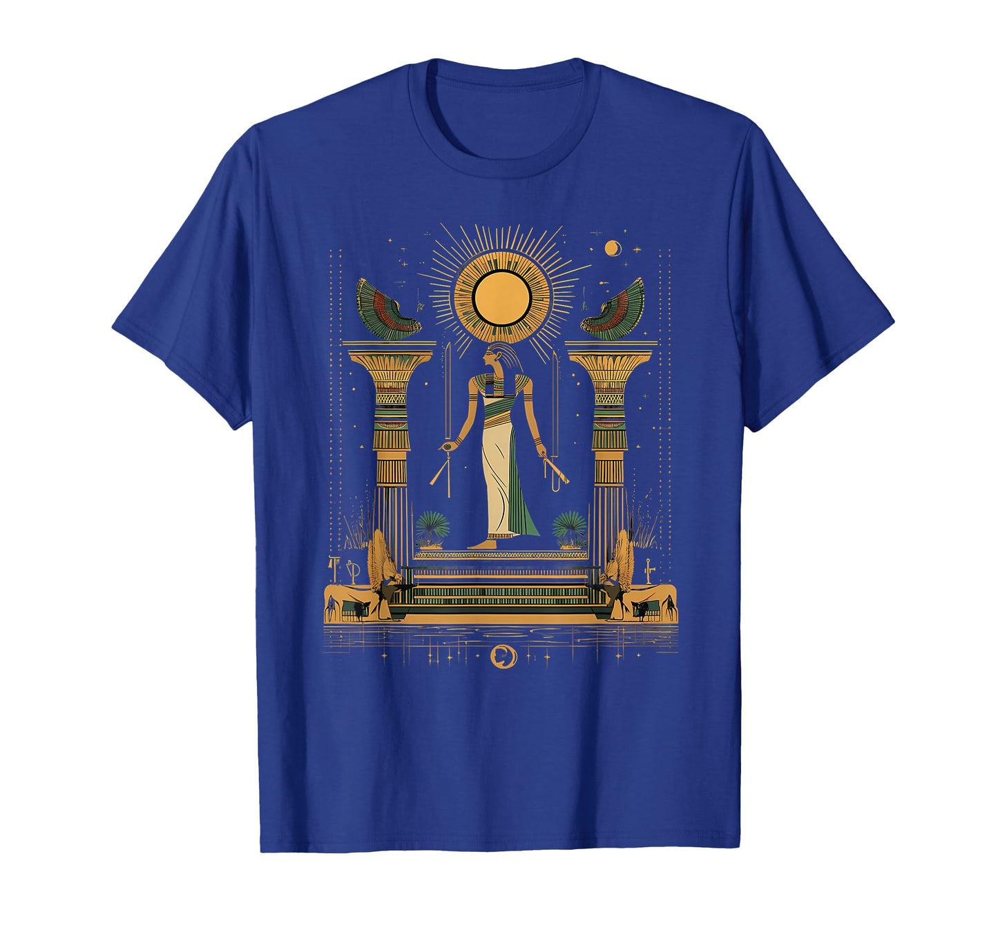 Ancient Egypt Tutankhamun Column Egyptology Egypt Mythology T-Shirt