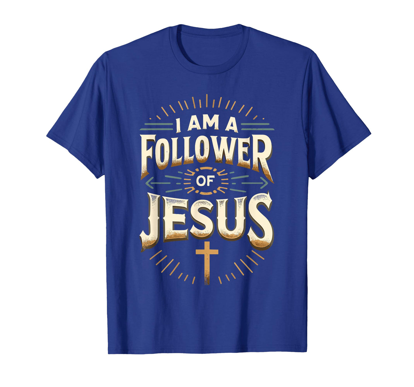 Christian Apparel - I Am A Follower Of Jesus Shirt Religious T-Shirt