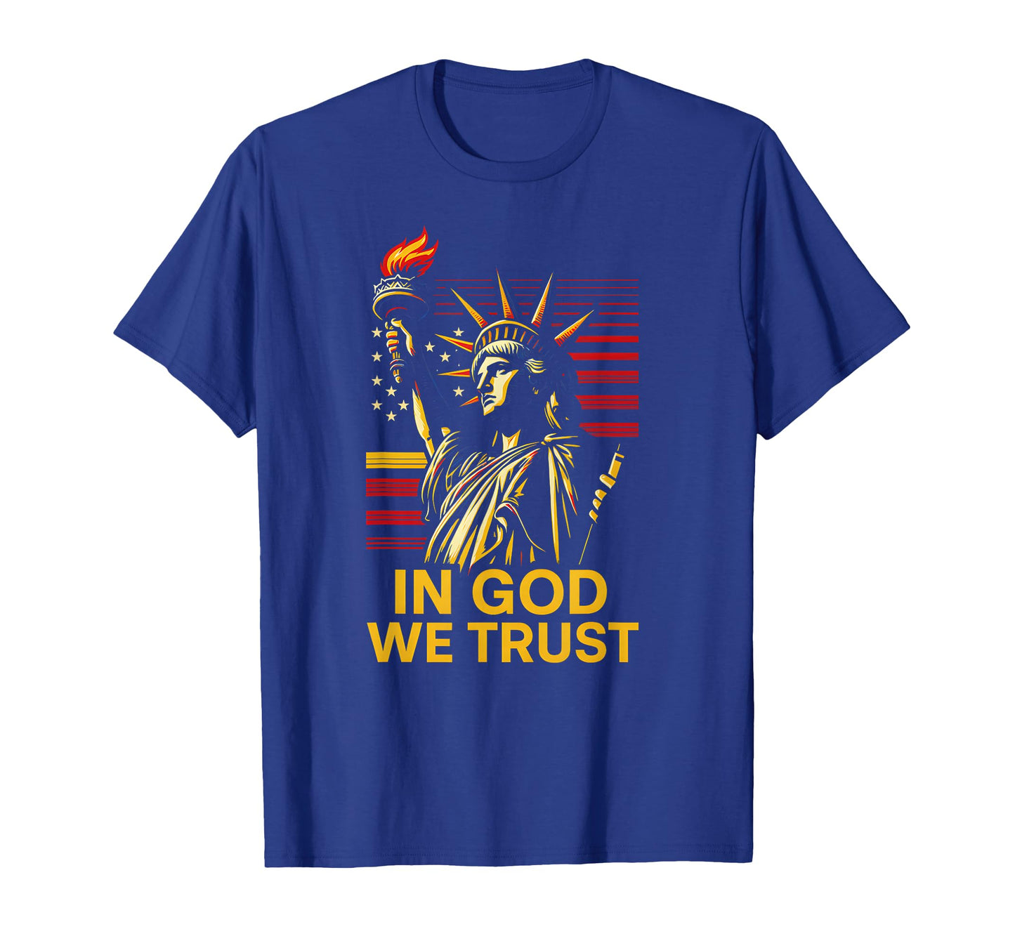American Faith in God We Trust Mens Christian Religious T-Shirt