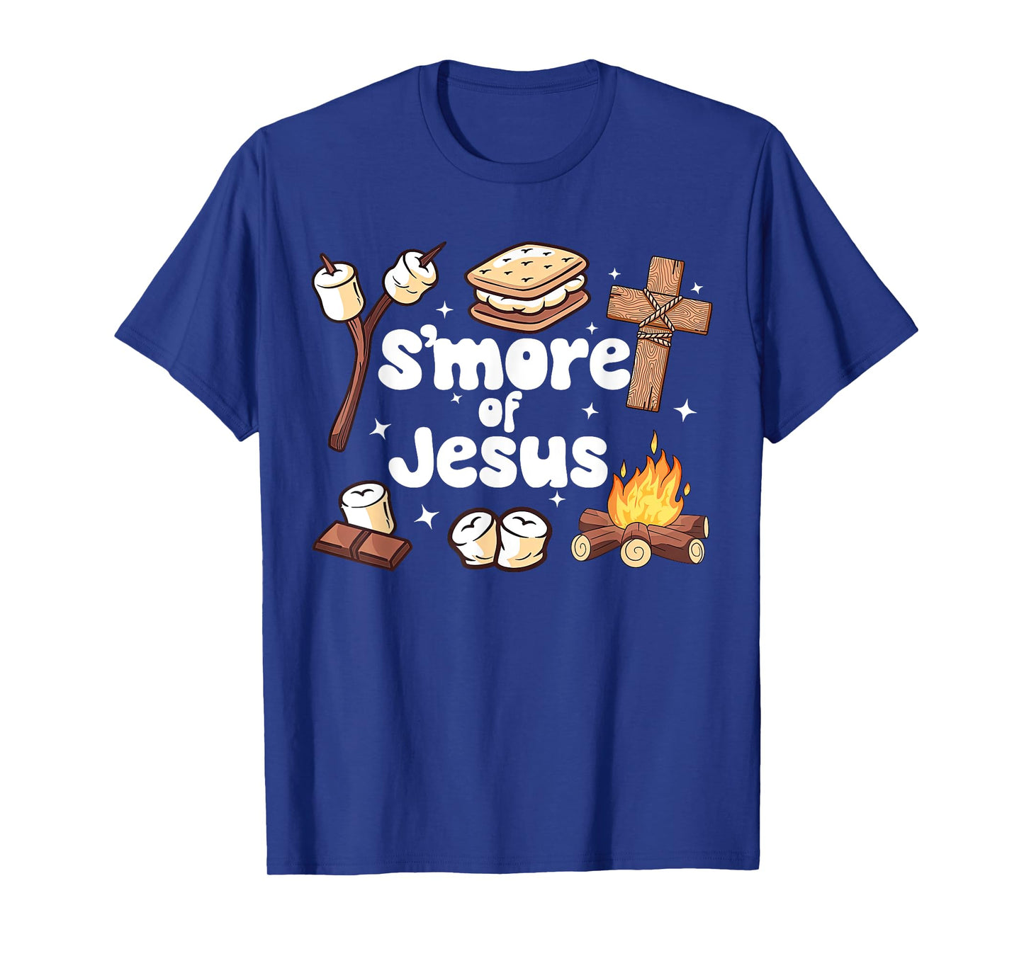 S'mores Of Jesus Campfire Jesus Camping Smores Christian T-Shirt