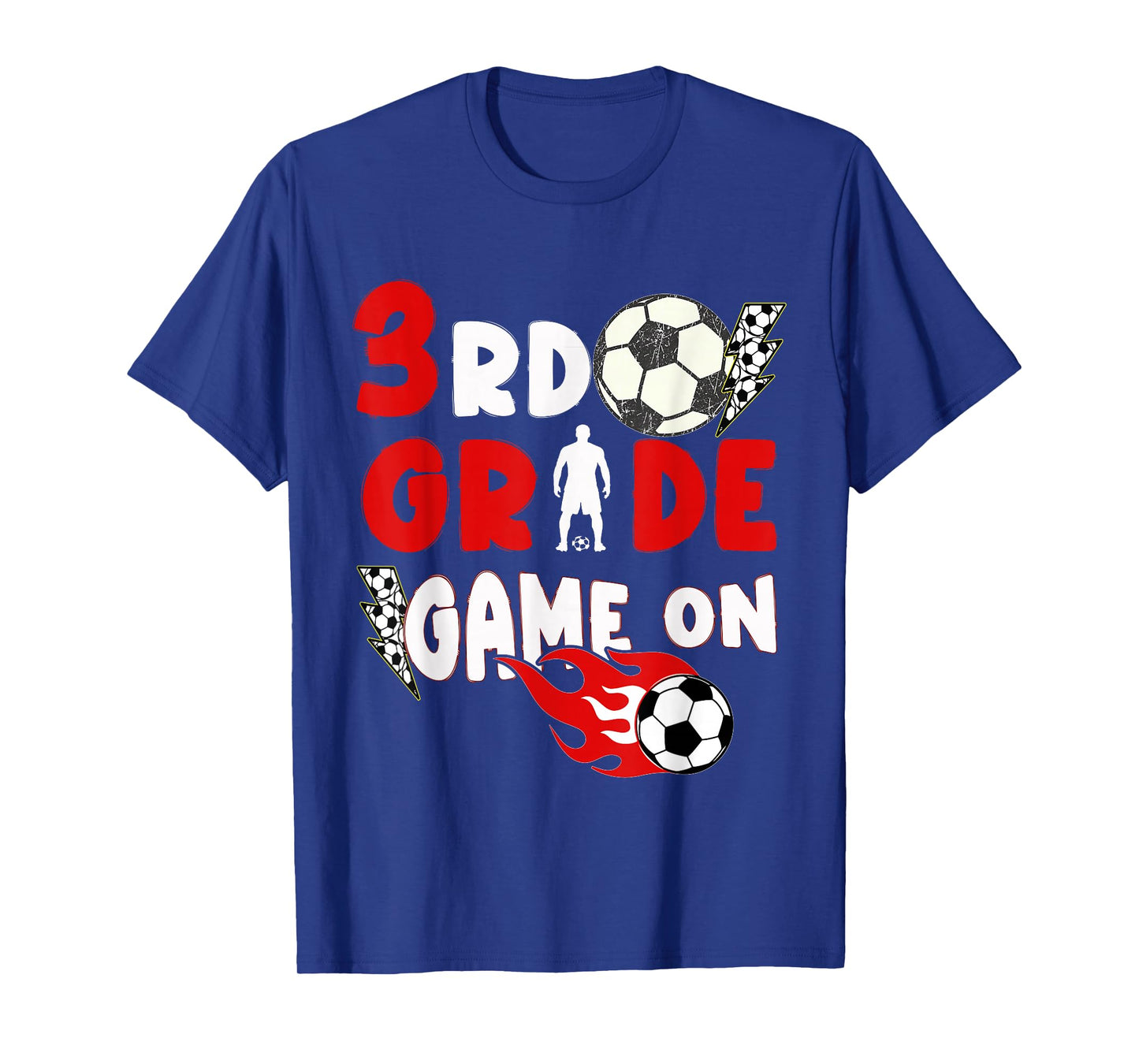 3rd Grade Game On Funny Soccer First Day of School Boys T-Shirt