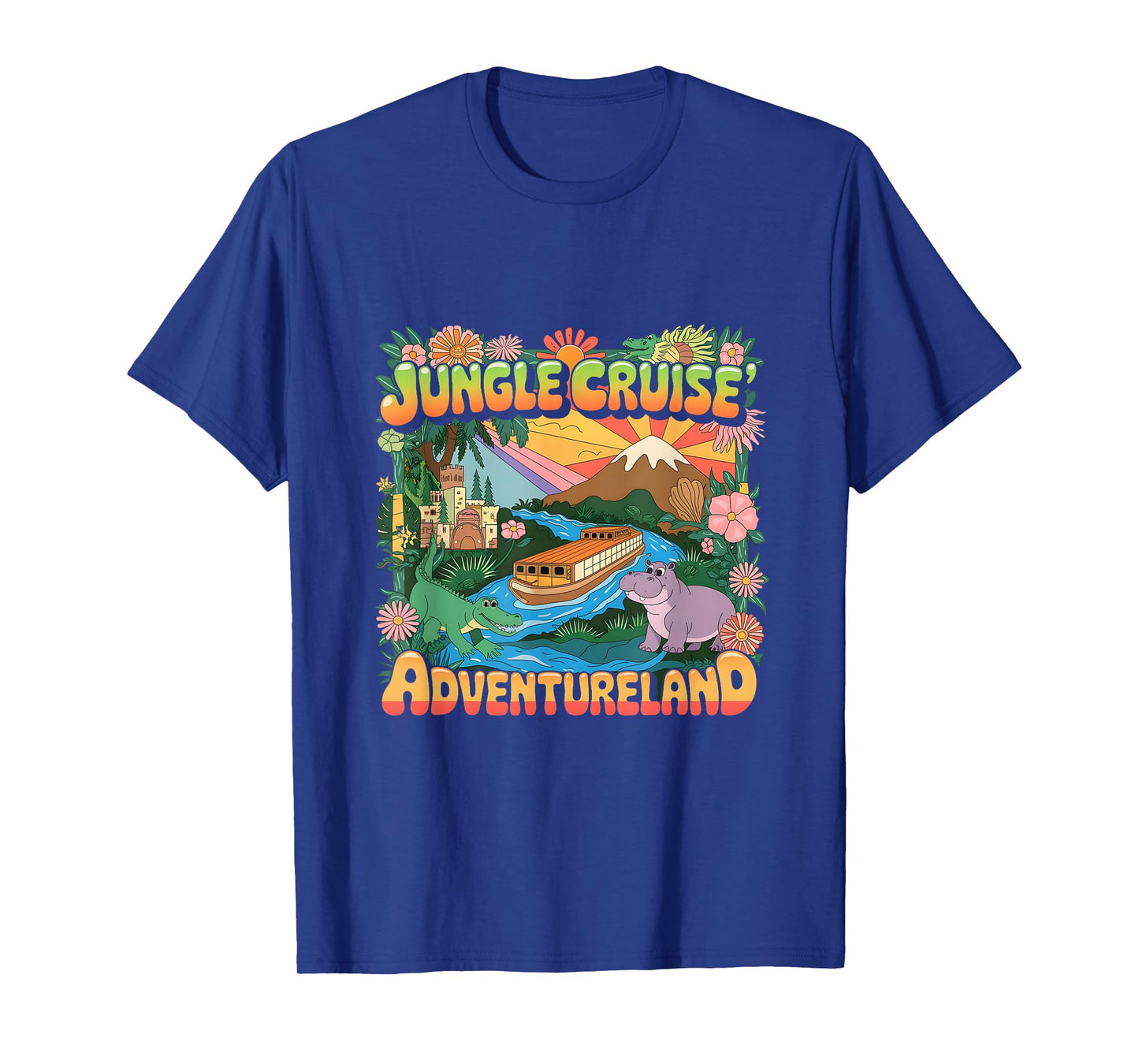 Camp VBS 2025 Adventureland Youth Group Jungle Cruise T-Shirt