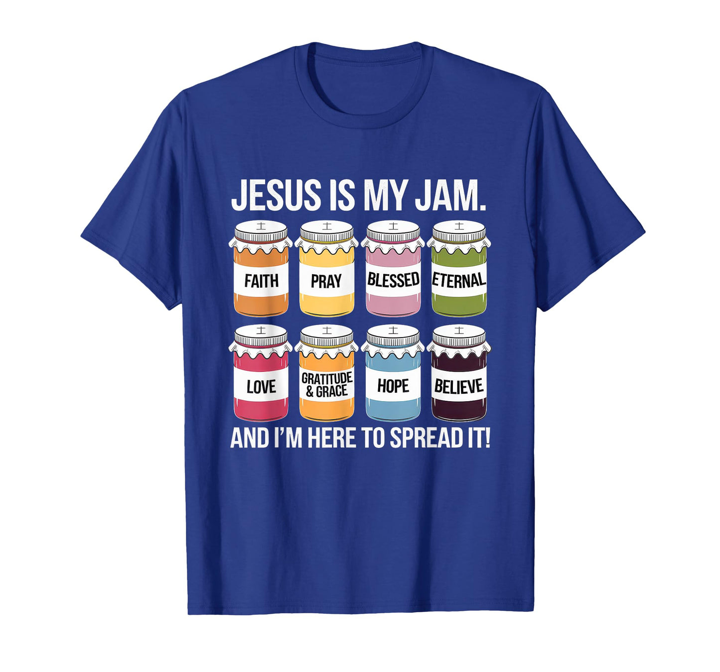 Jesus is My Jam Tshirt Men Women Christian Bible Verse T-Shirt