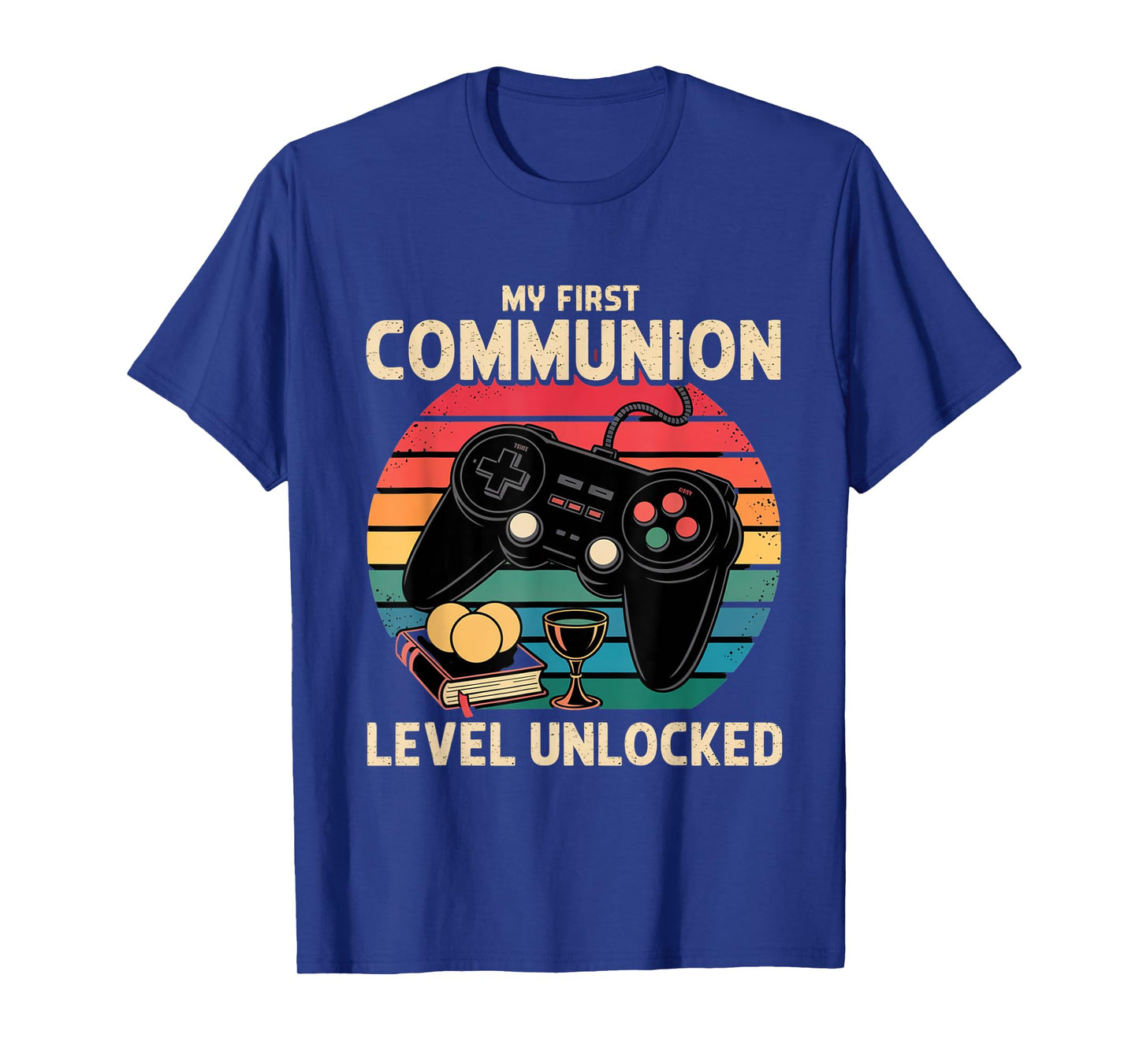 My first communion video game controller gifts boys girls T-Shirt