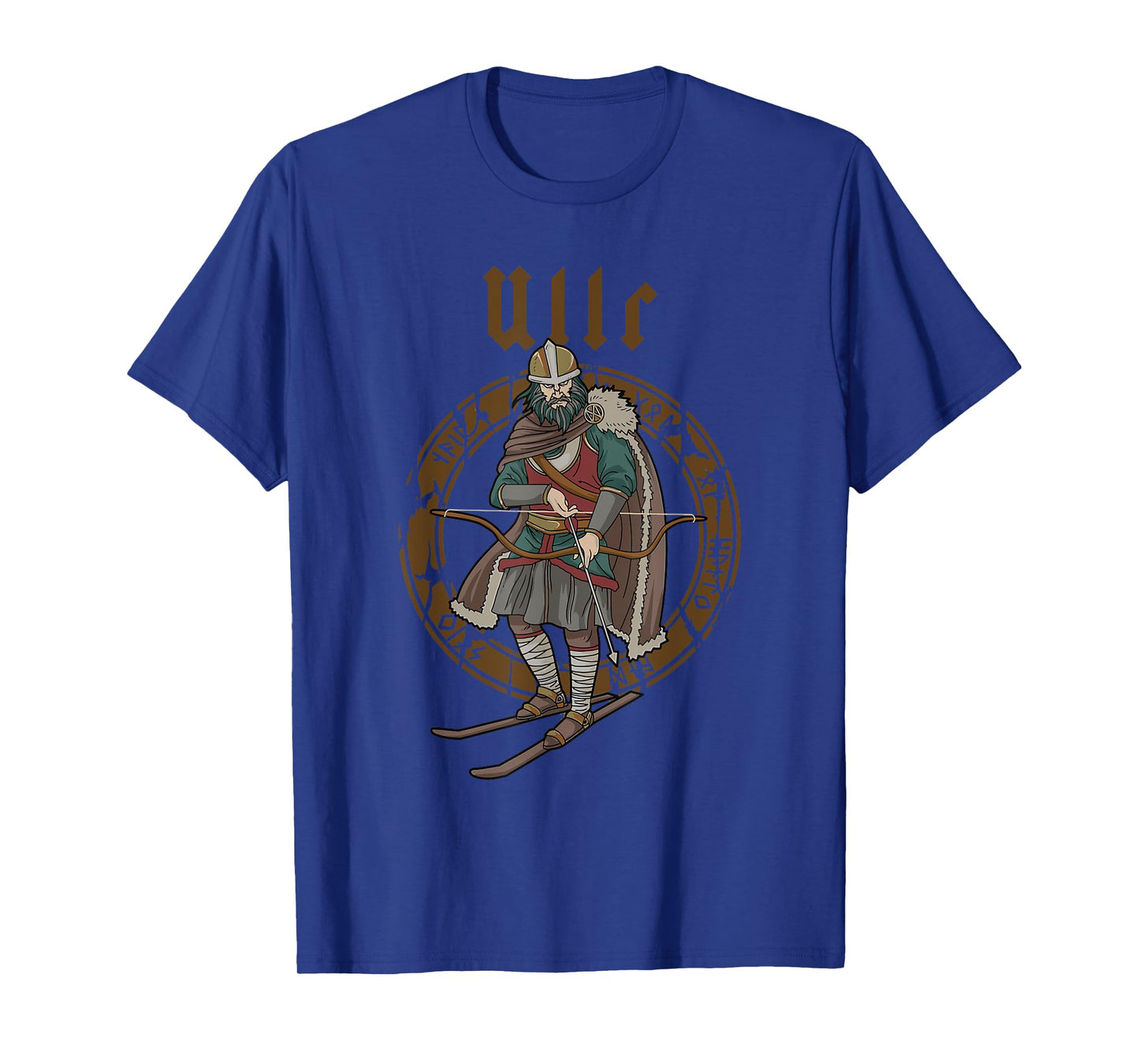 Ullr God Of Archery Norse Hunting Viking Ski T-Shirt