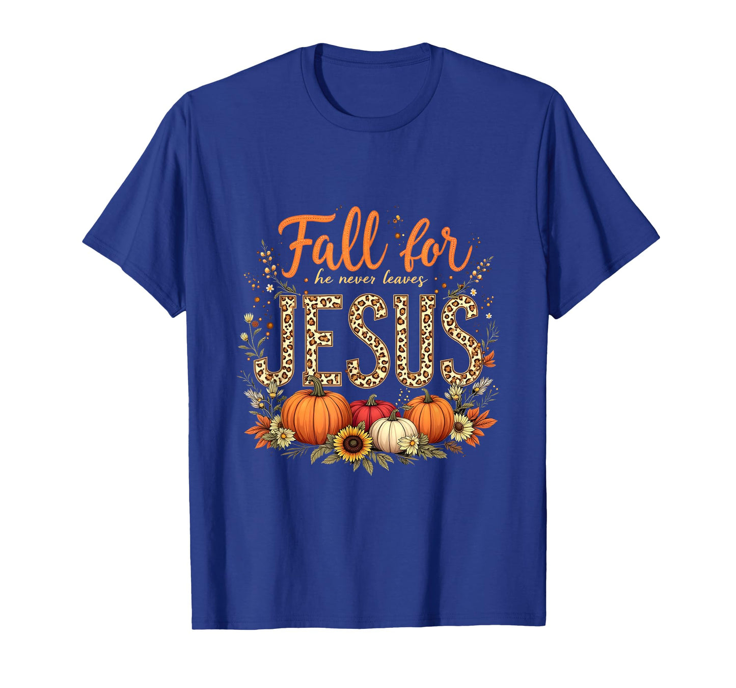 Thanksgiving Autumn Jesus My Favourite Season Fall Christian T-Shirt