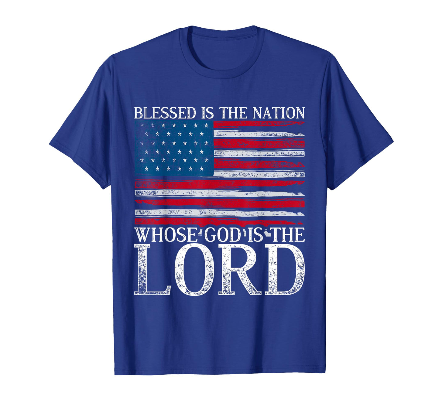 Christian American Nation USA Flag Bible Patriotic Prayer T-Shirt