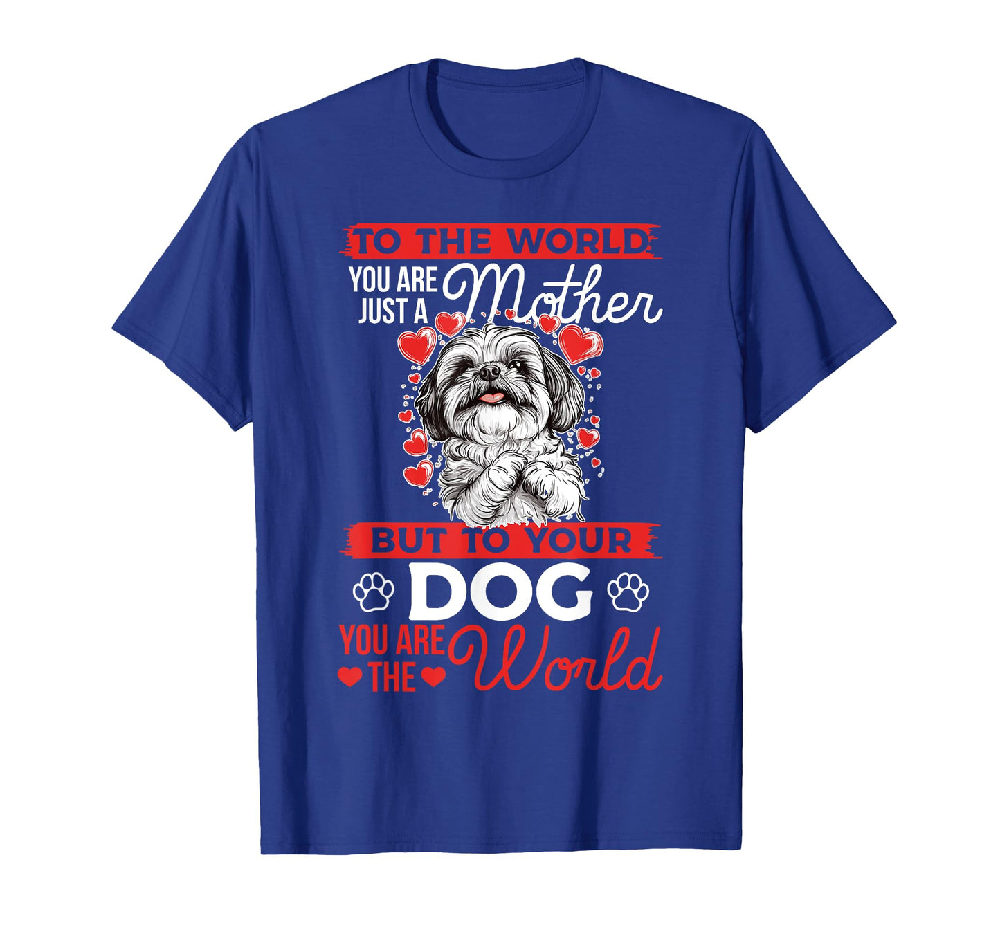 Shih Tzu Dog Owner T-Shirt for Men Women Kids