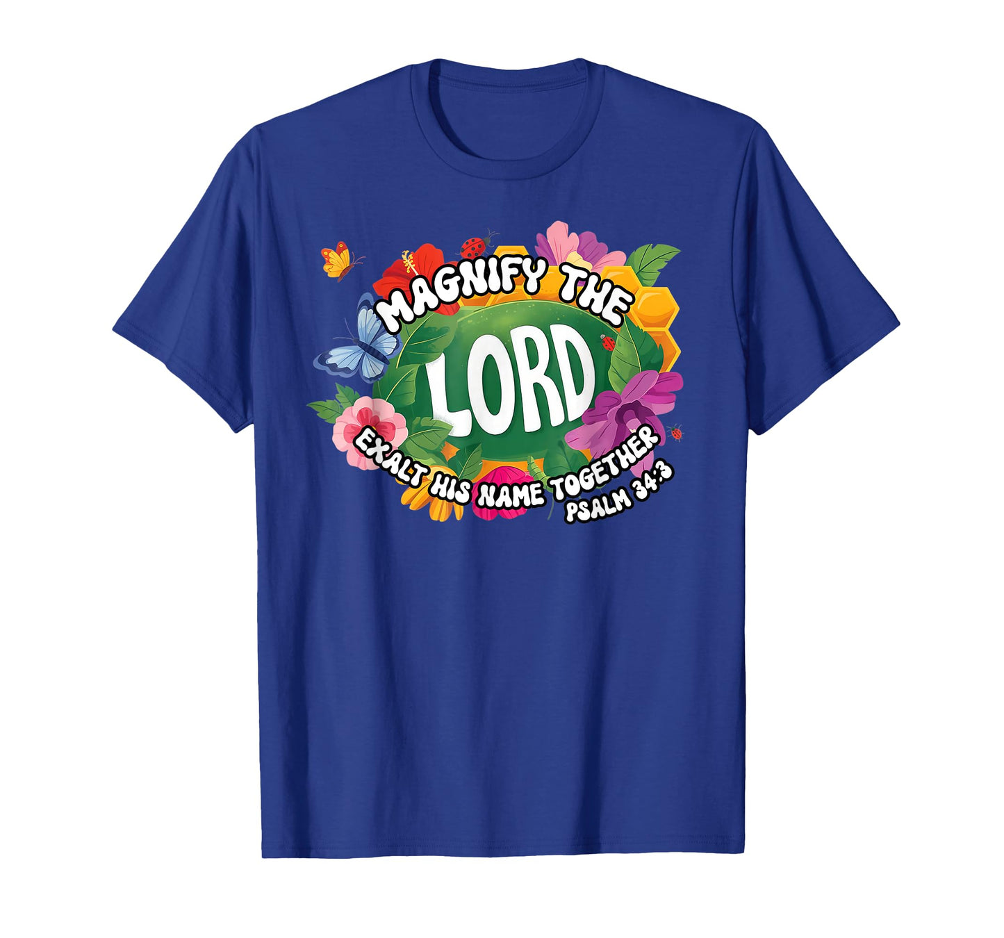 VBS 2025 Summer Camp Magnify The Lord Christian T-Shirt