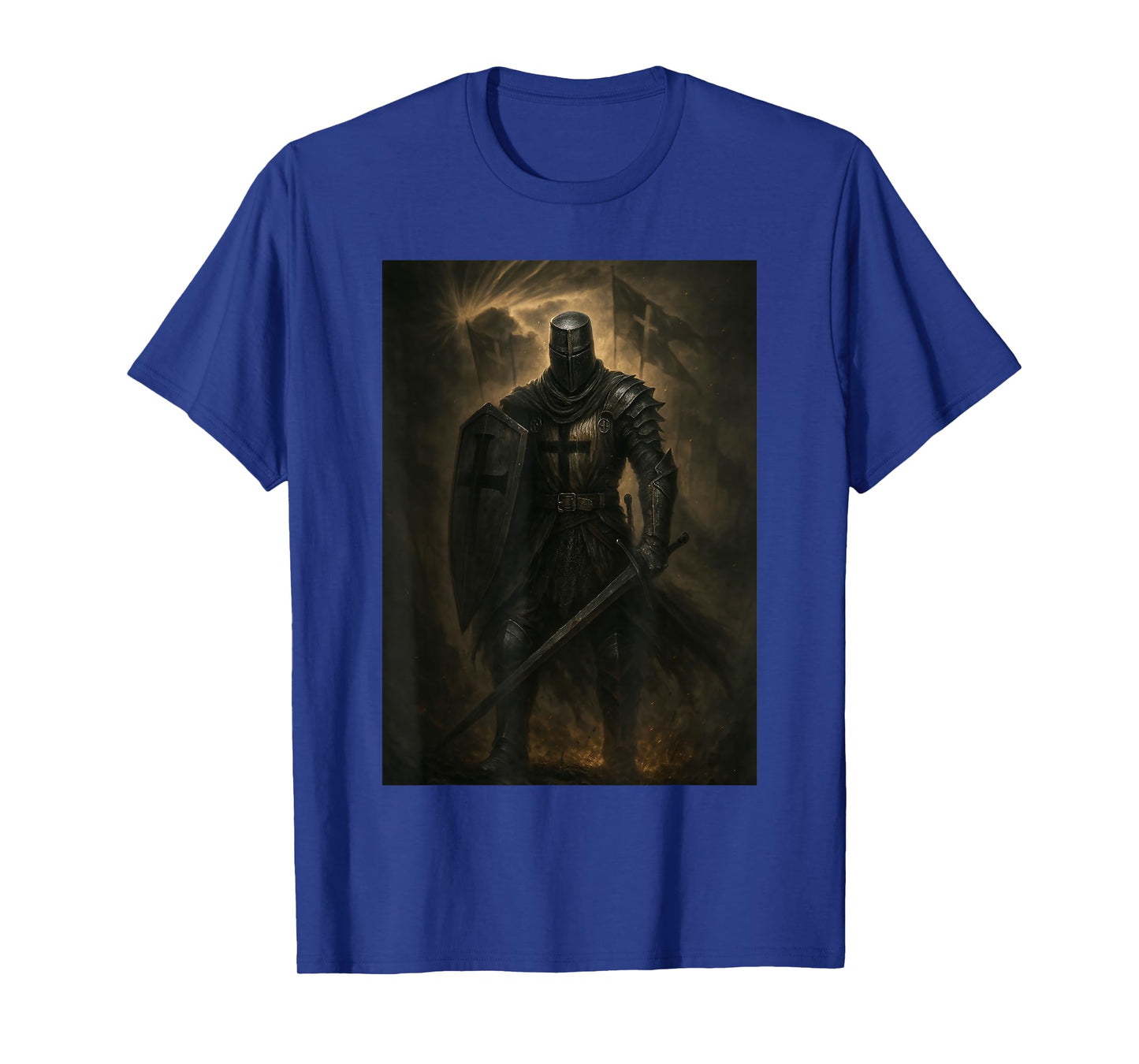 Christian Catholic Knight - Epic Warrior of Christ T-Shirt