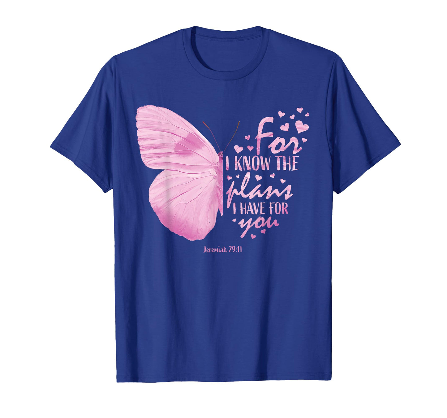 Religious Gifts Mom Women Christian Bible Verse Butterfly T-Shirt