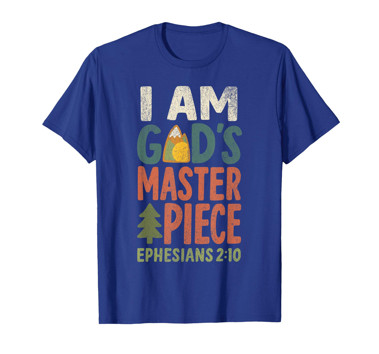 I AM GOD`S Masterpiece Christian Ephesians 2:20 T-Shirt