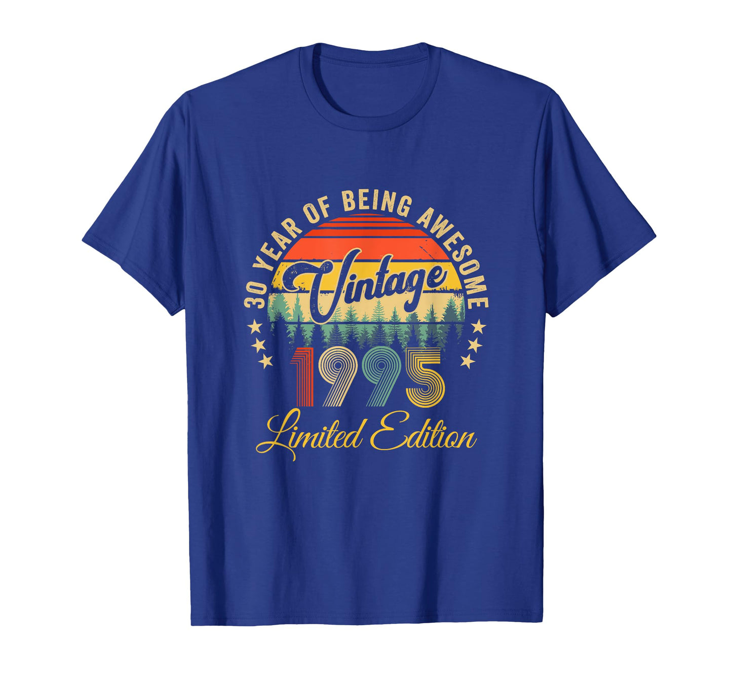 Vintage 1995 Limited Edition 30 Year Old 30Th Birthday T-Shirt