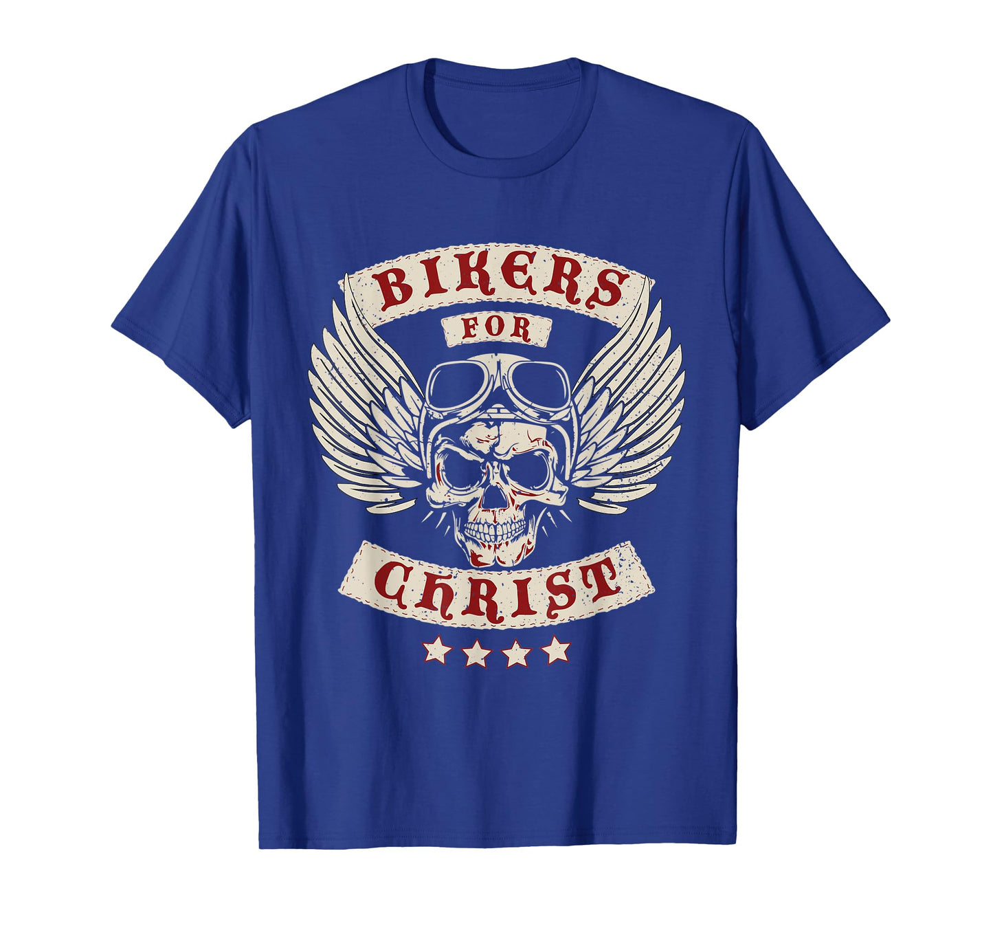 Bikers for Christ Christian Motorcycle Patch T-Shirt