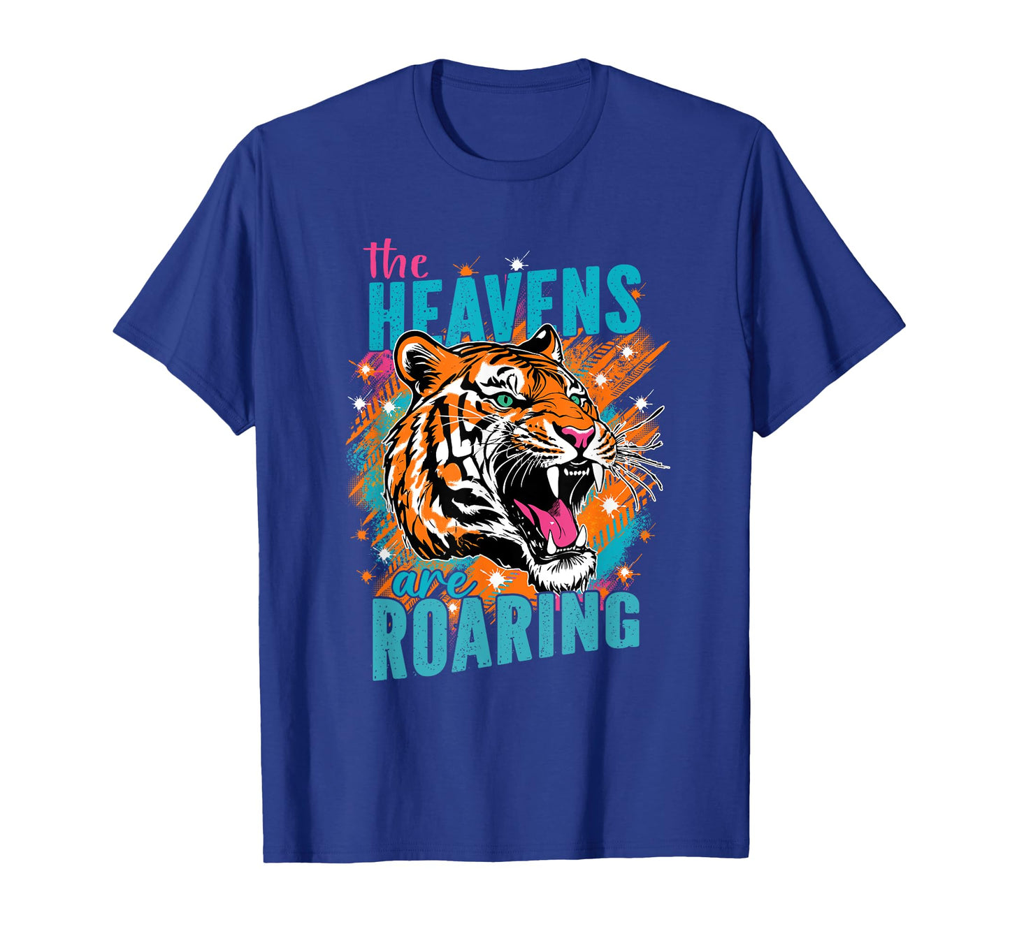 The Heavens are Roaring Psalm 19:1 Christian Faith Women Men T-Shirt