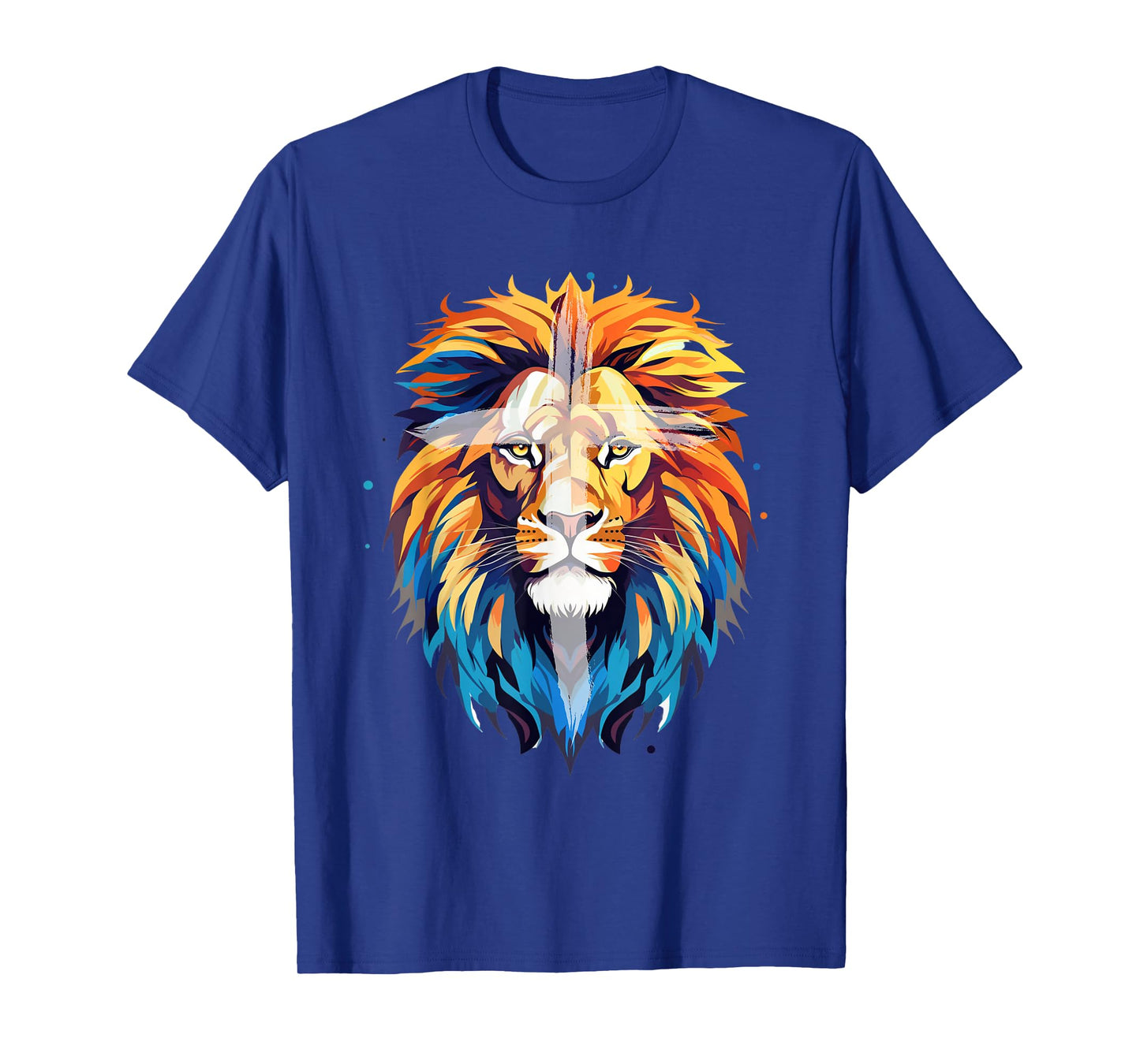 Jesus Lion of Judah Jesus Cross Faith Christian Kid Men Girl T-Shirt