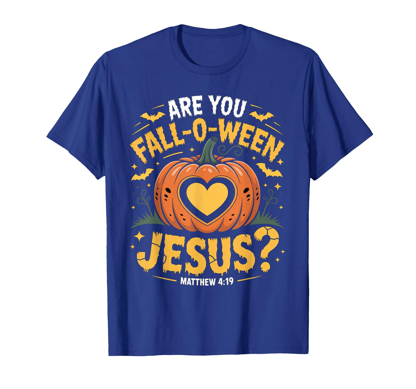 are You Falloween Jesus Funny Christian Halloween Fall Pun T-Shirt