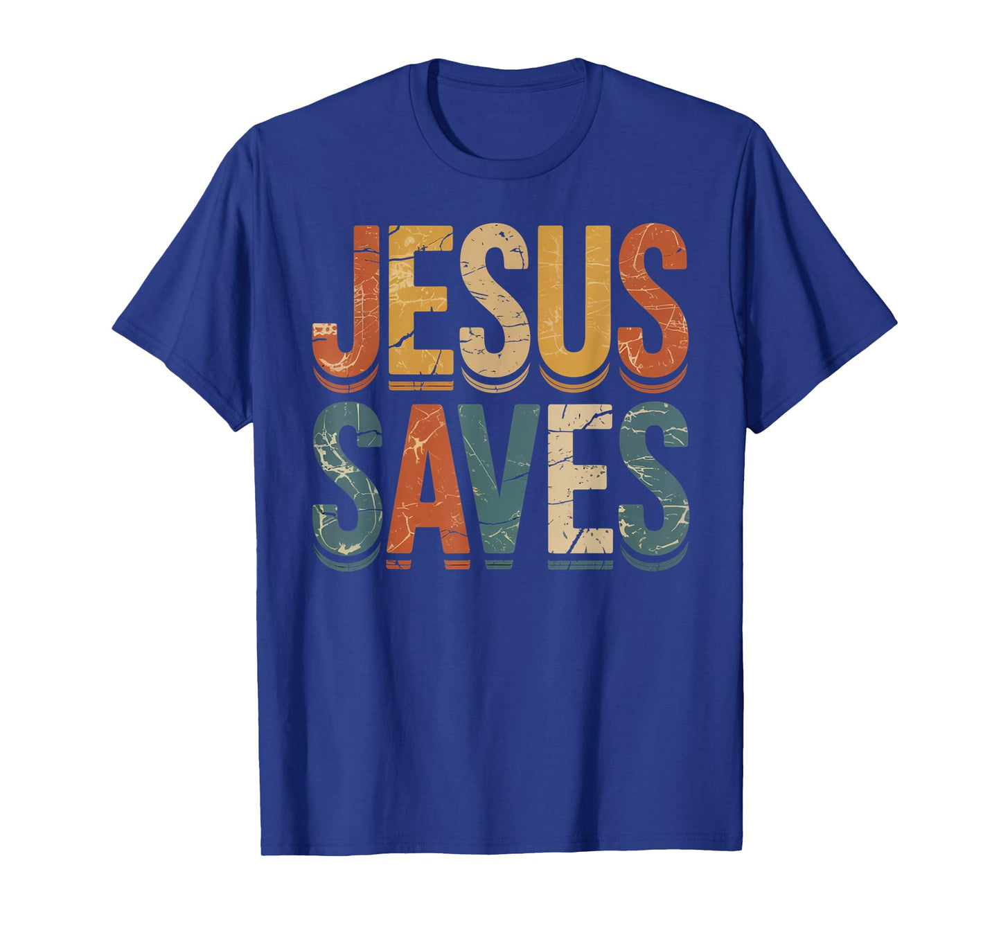 Jesus Saves Cross Christian Religious Faith Mens T-Shirt