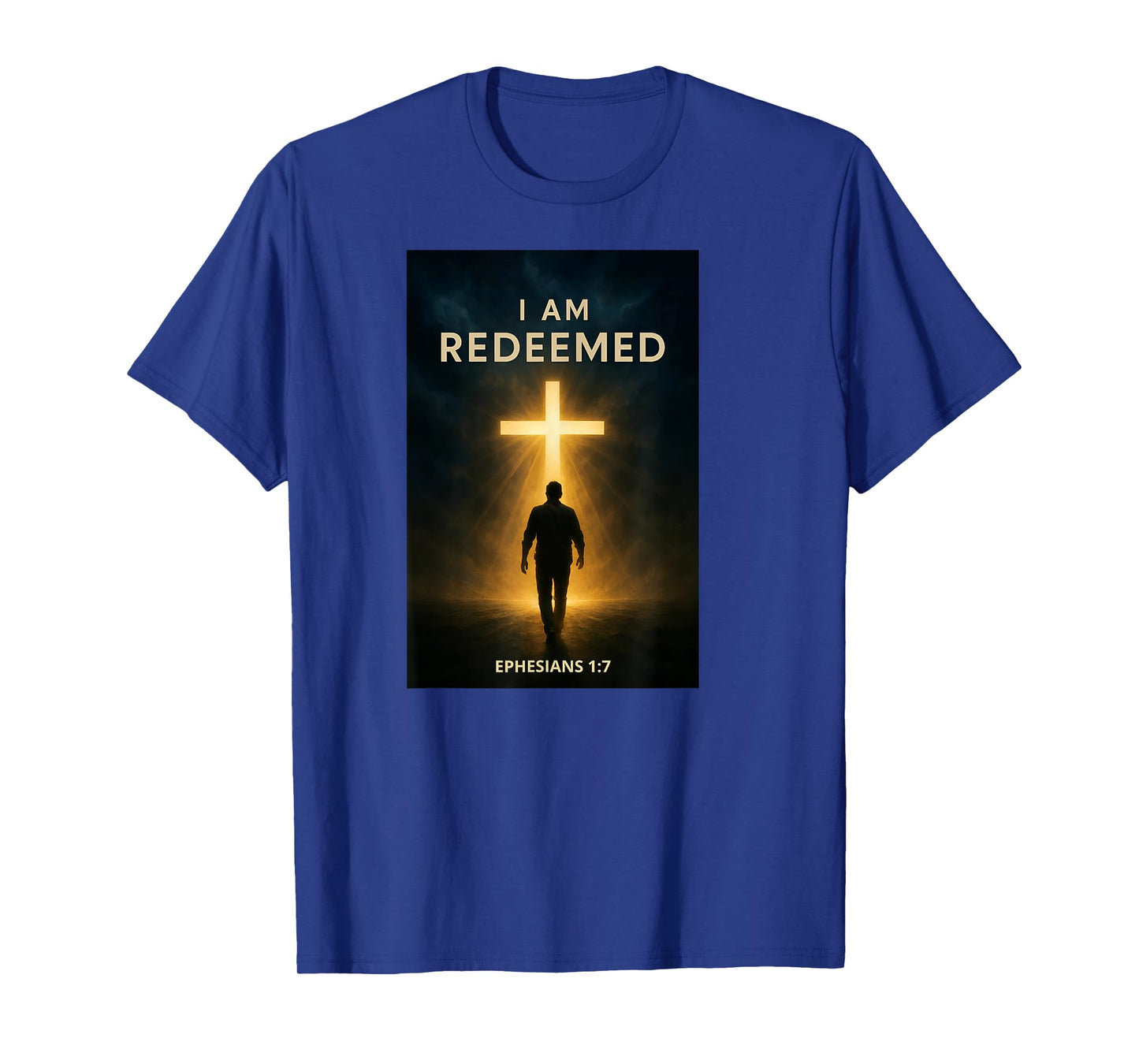 I Am Redeemed Powerful Ephesians 17 Scripture Bible Verses T-Shirt