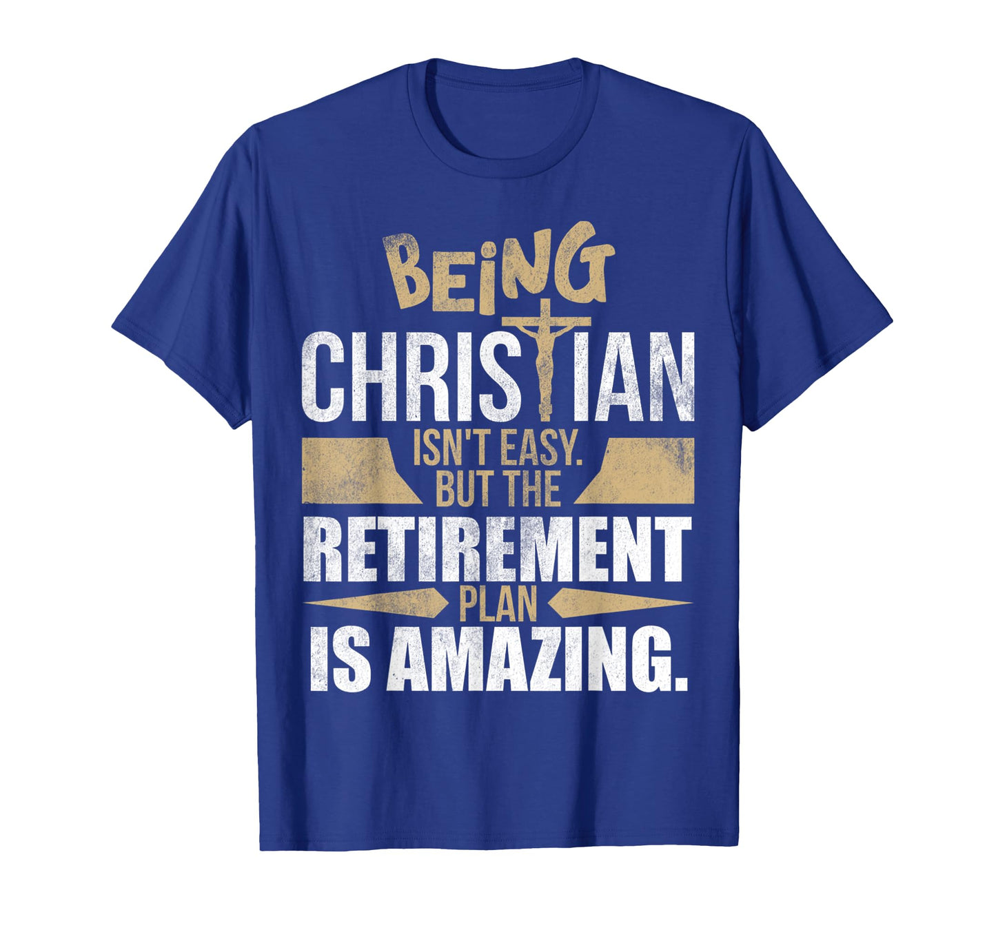 Vintage Jesus Shirt Christian Retirement Plan Gift Tee T-Shirt