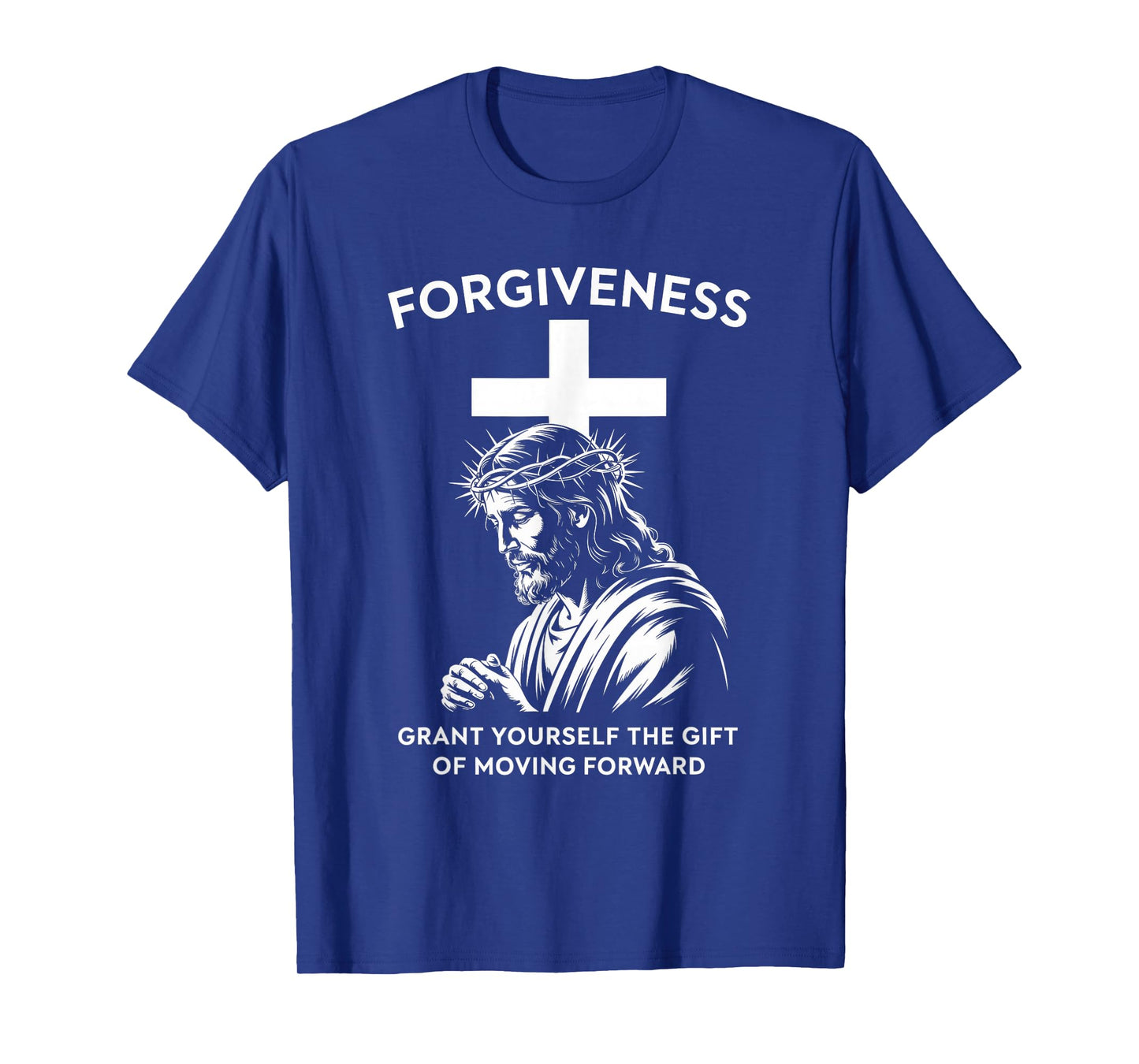 Forgiveness Cross & Christ Christian Streetwear T-Shirt