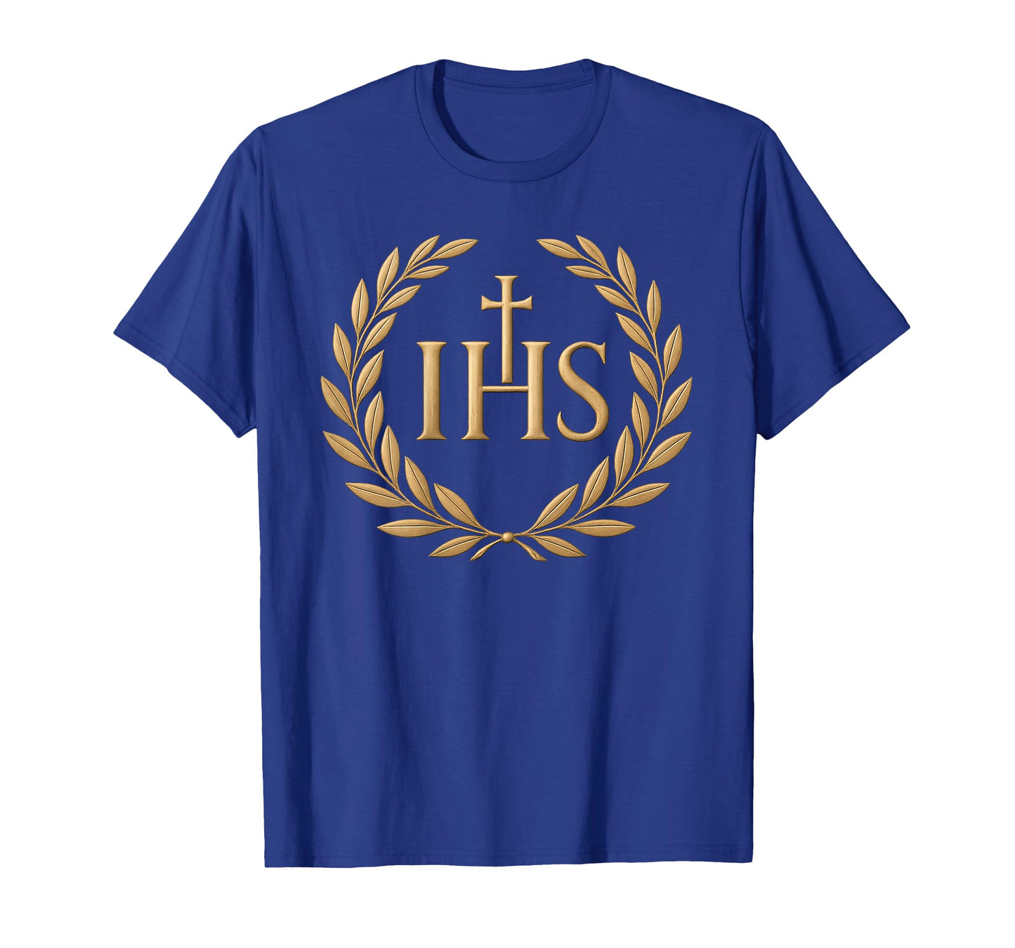 IHS Crucifix - Catholic Church - Jesus Christ T-Shirt
