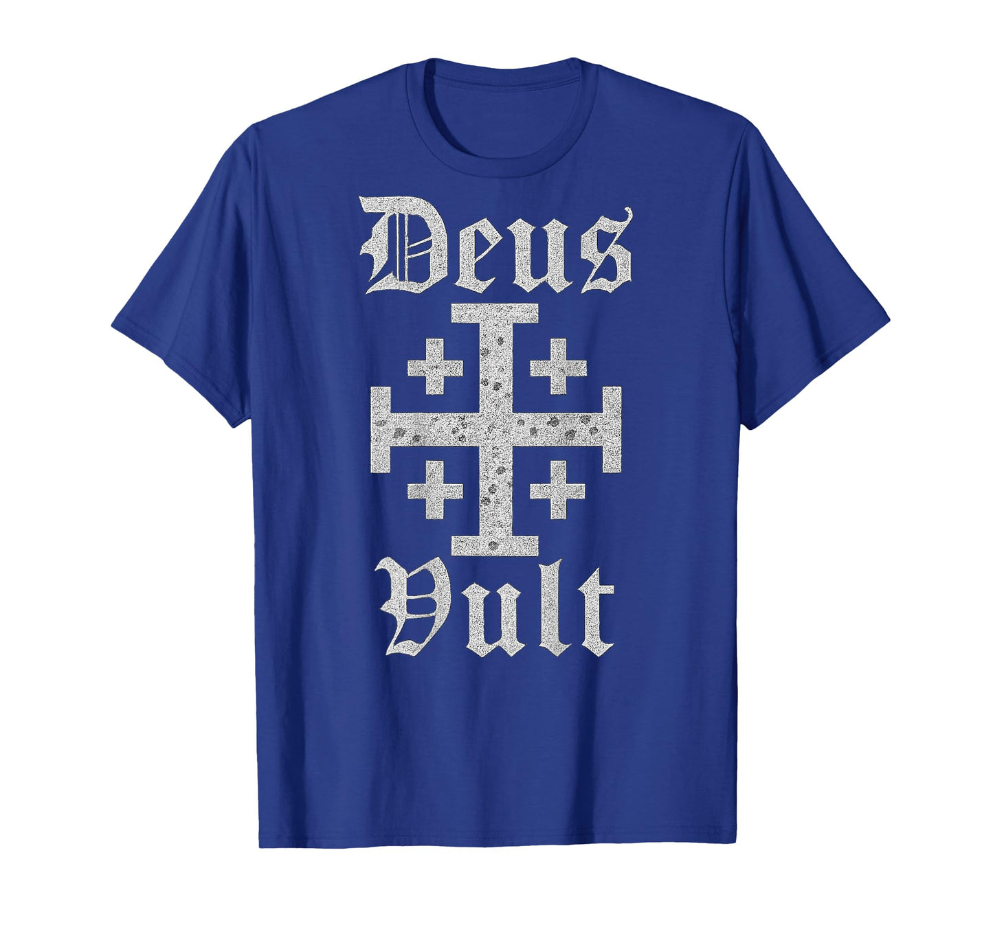 Deus Vult | Jerusalem Cross | Christian Templar T-Shirt