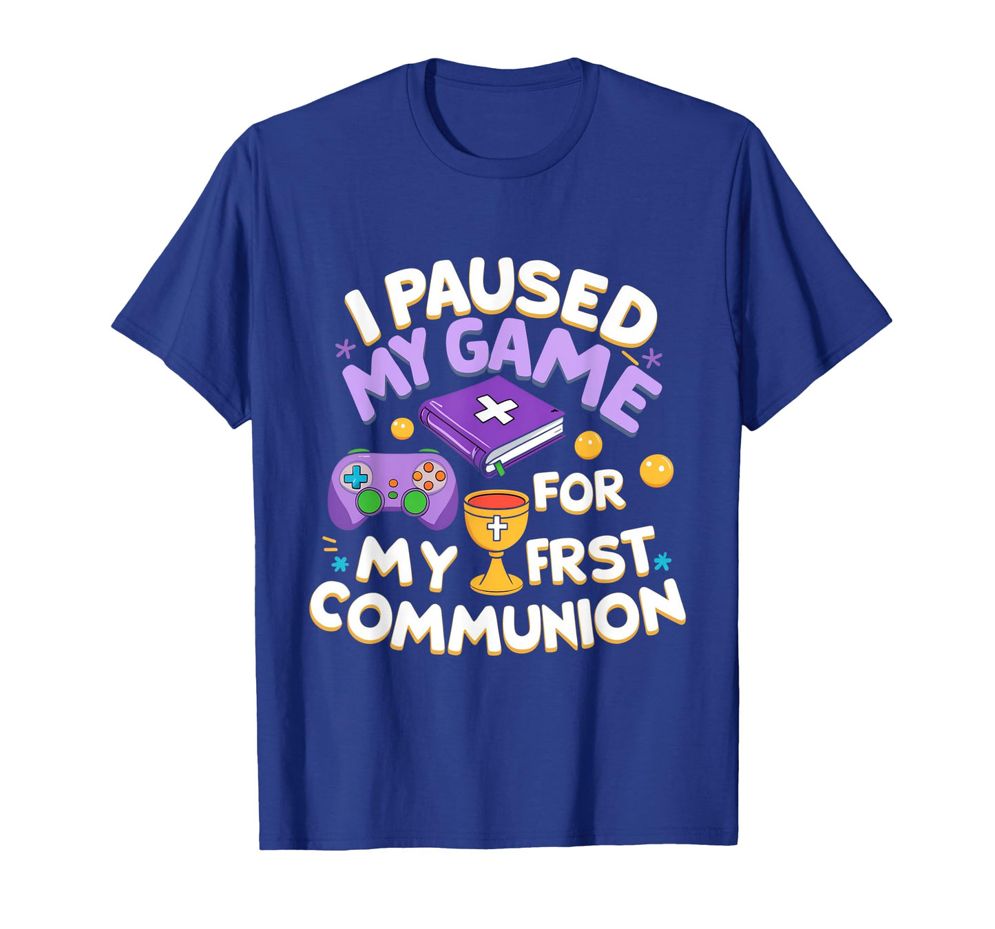 My First Communion Video Game Controller Boys Girls T-Shirt