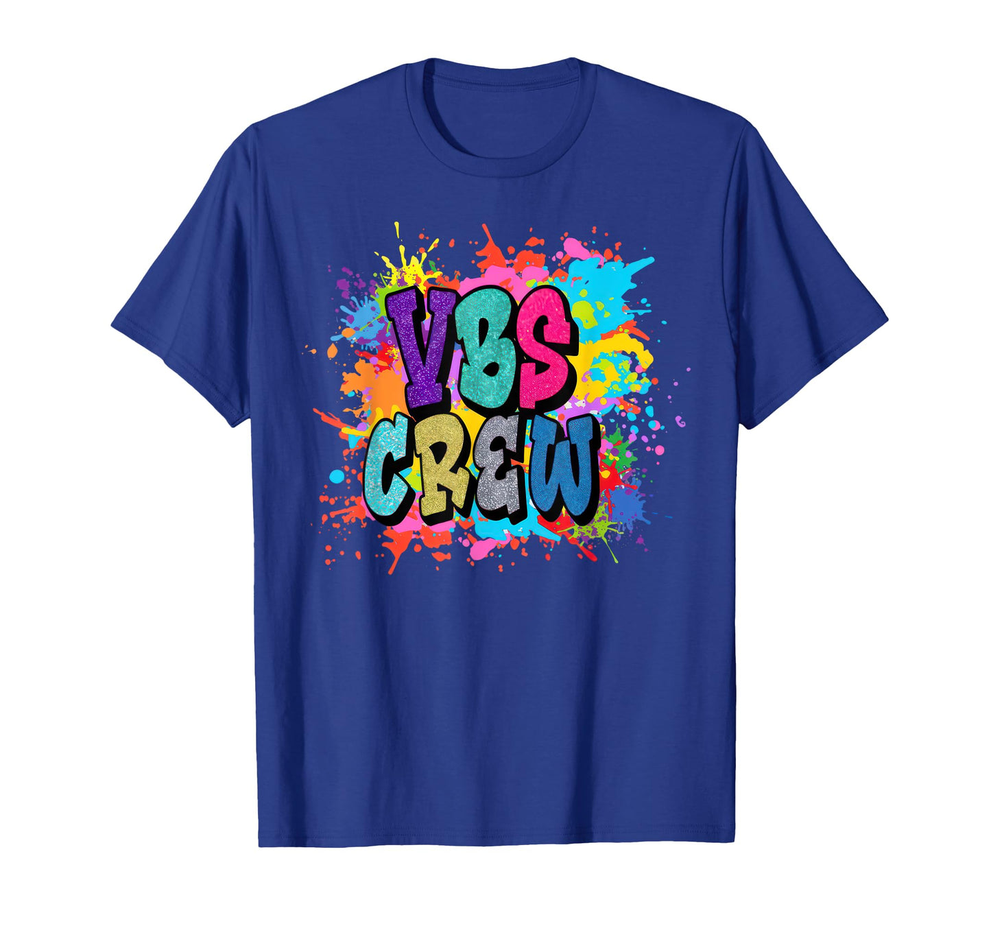 Colorful VBS Crew VBS 2025 Vacation Bible School Christian T-Shirt