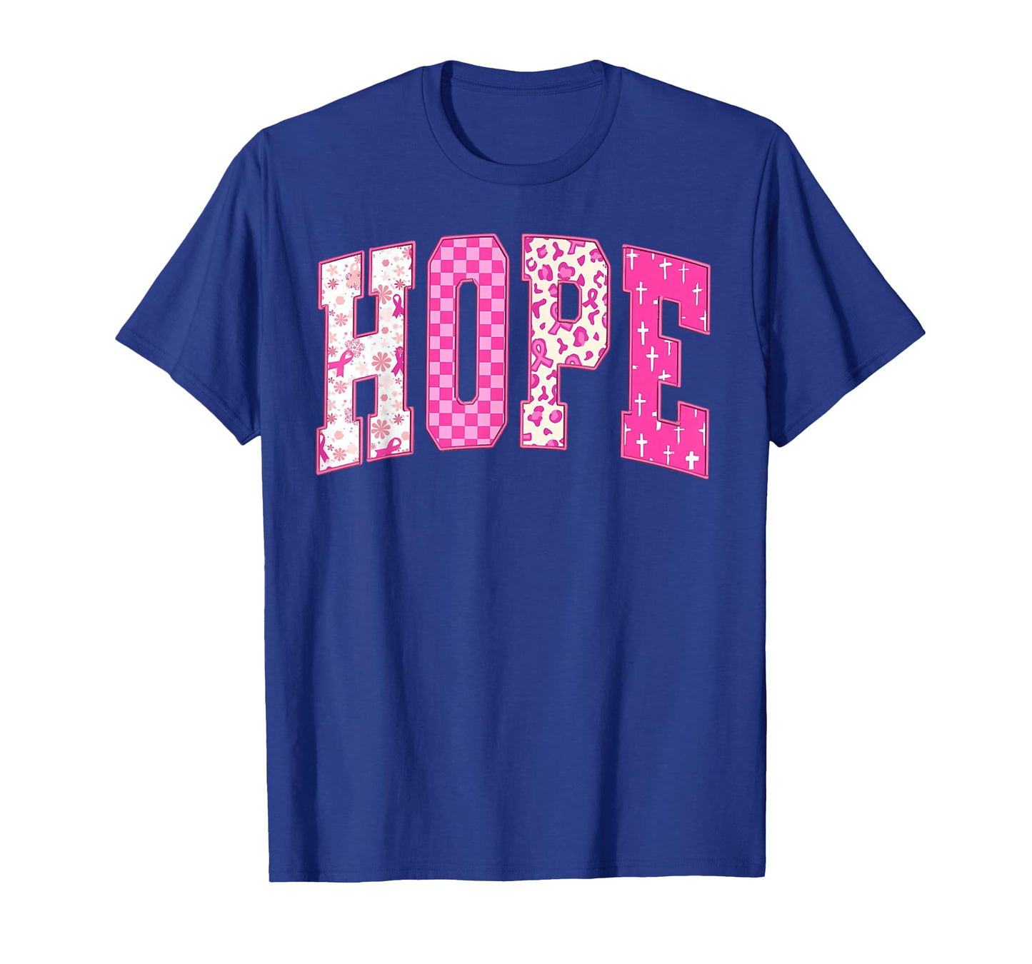Breast Cancer Christian Fight Hope Faith Love Matching Group T-Shirt