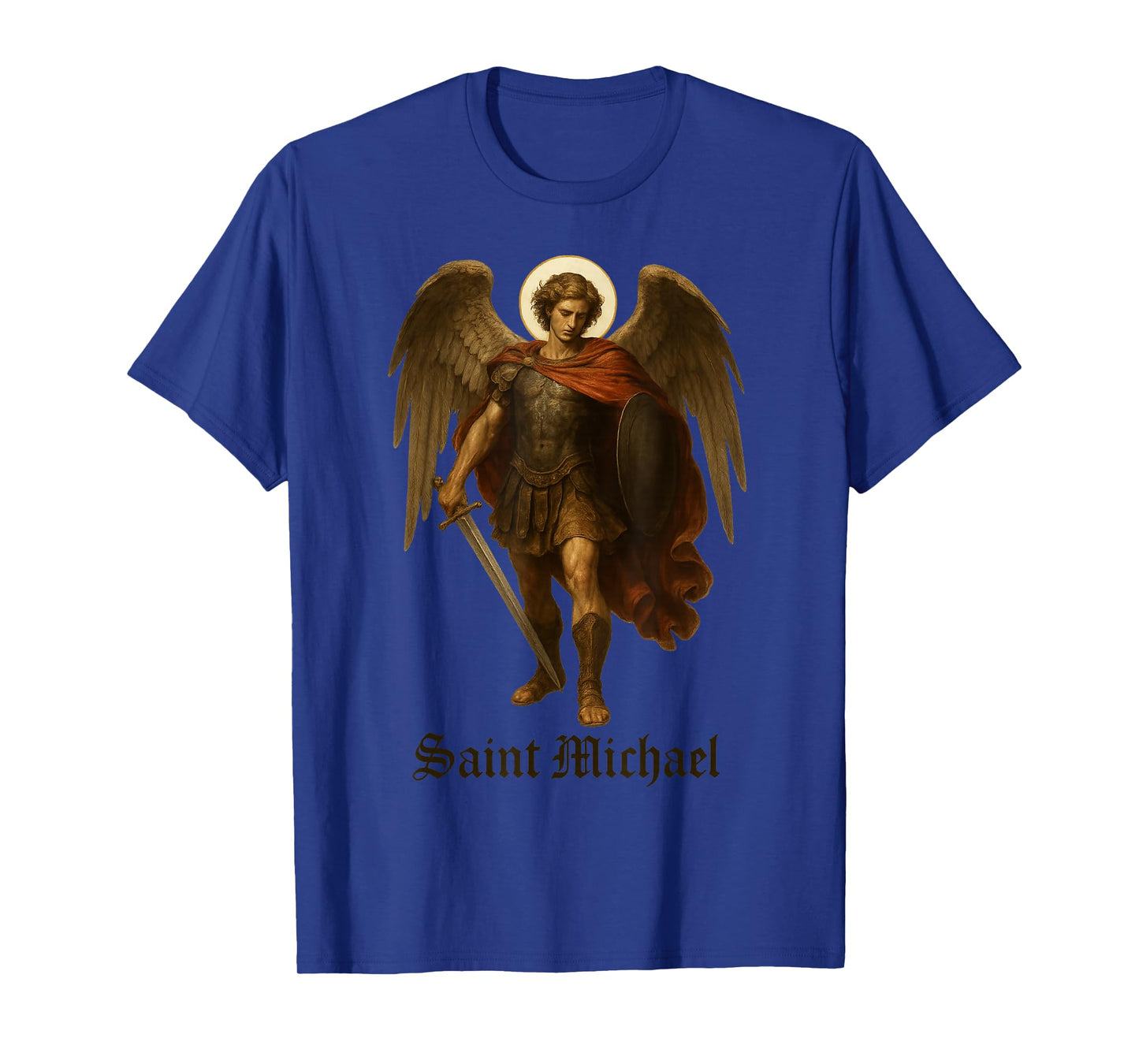 Archangel Saint Michael Prayer - Catholic Christian T-Shirt