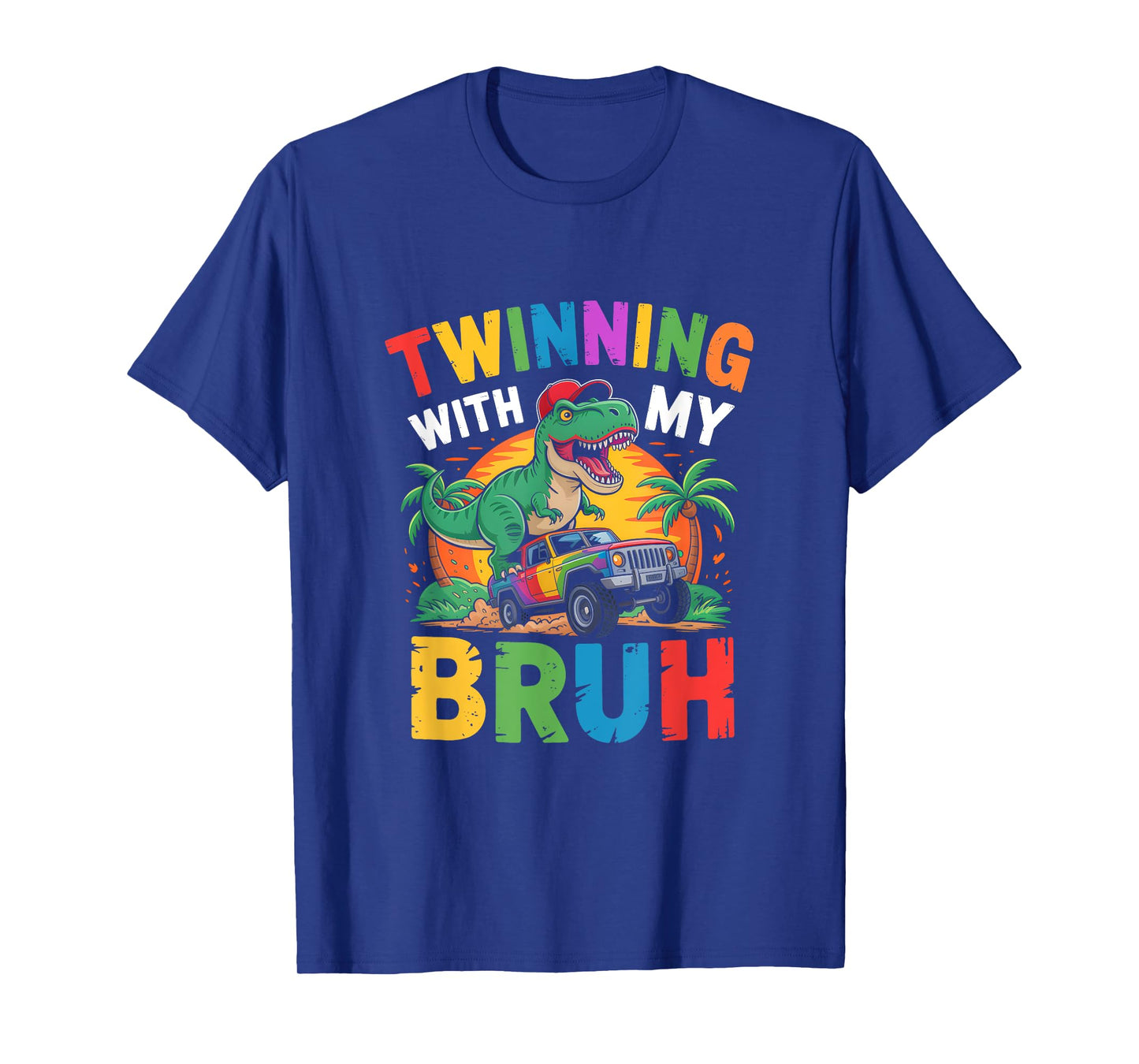 Twinning With My Bestie Kids Boys Funny Twin Day Spirit Week T-Shirt