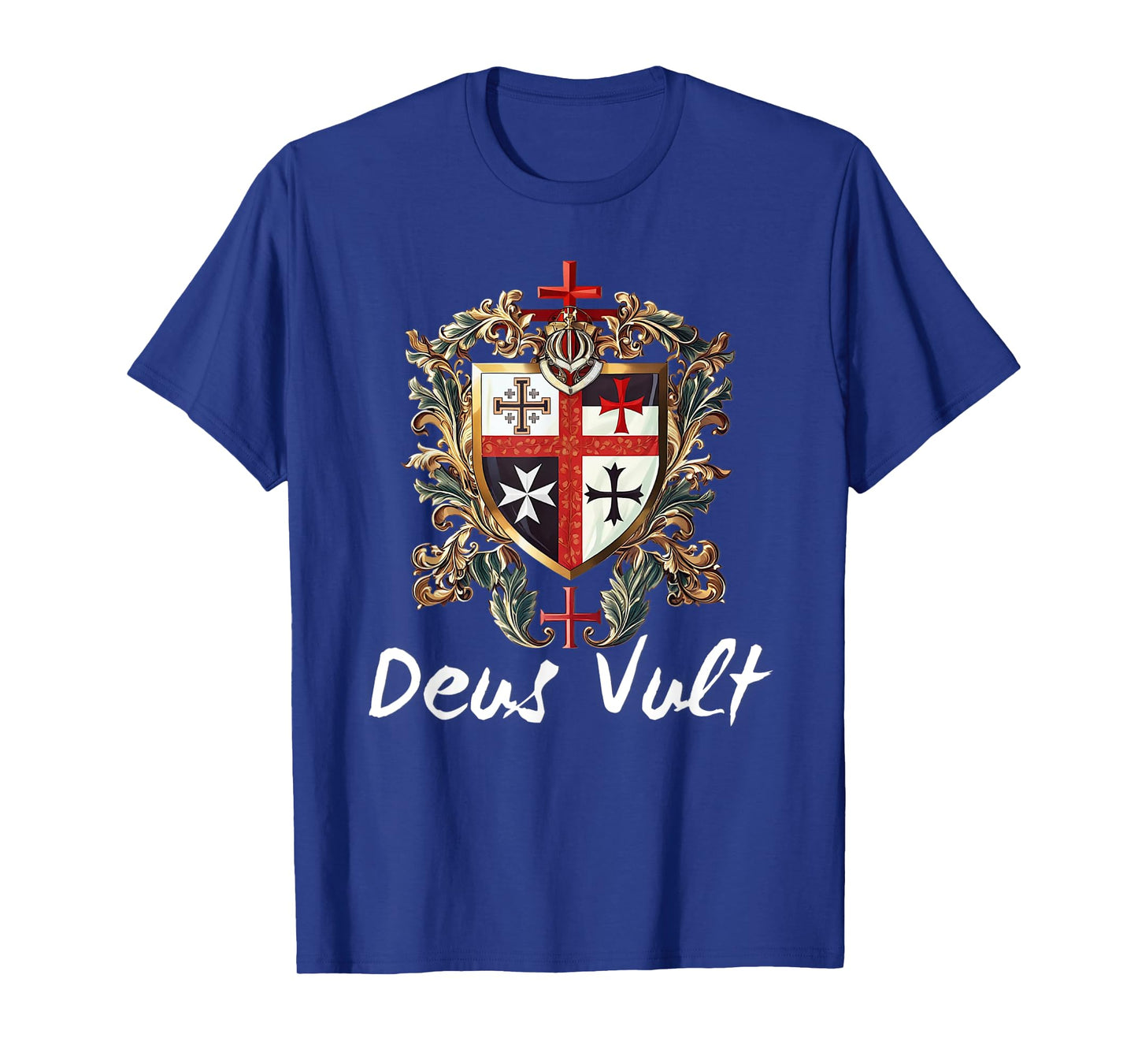 Catholic Knight Templar Crusader Cross Latin T-Shirt