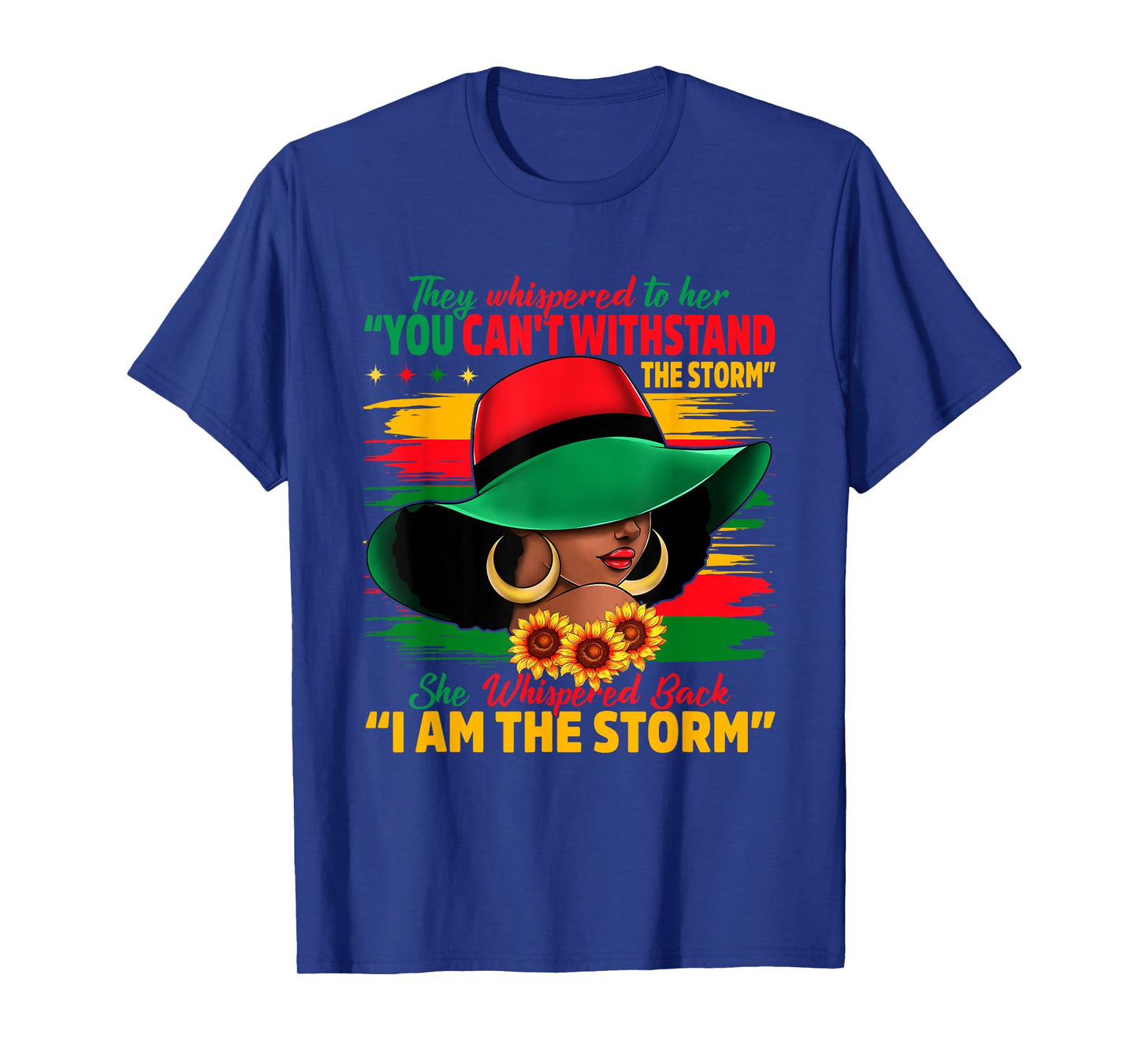 Proud Black African American Ladies Black History Month T-Shirt