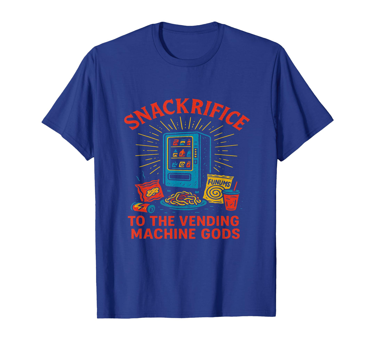 Snackrifice to The Vending Machine Gods T-Shirt