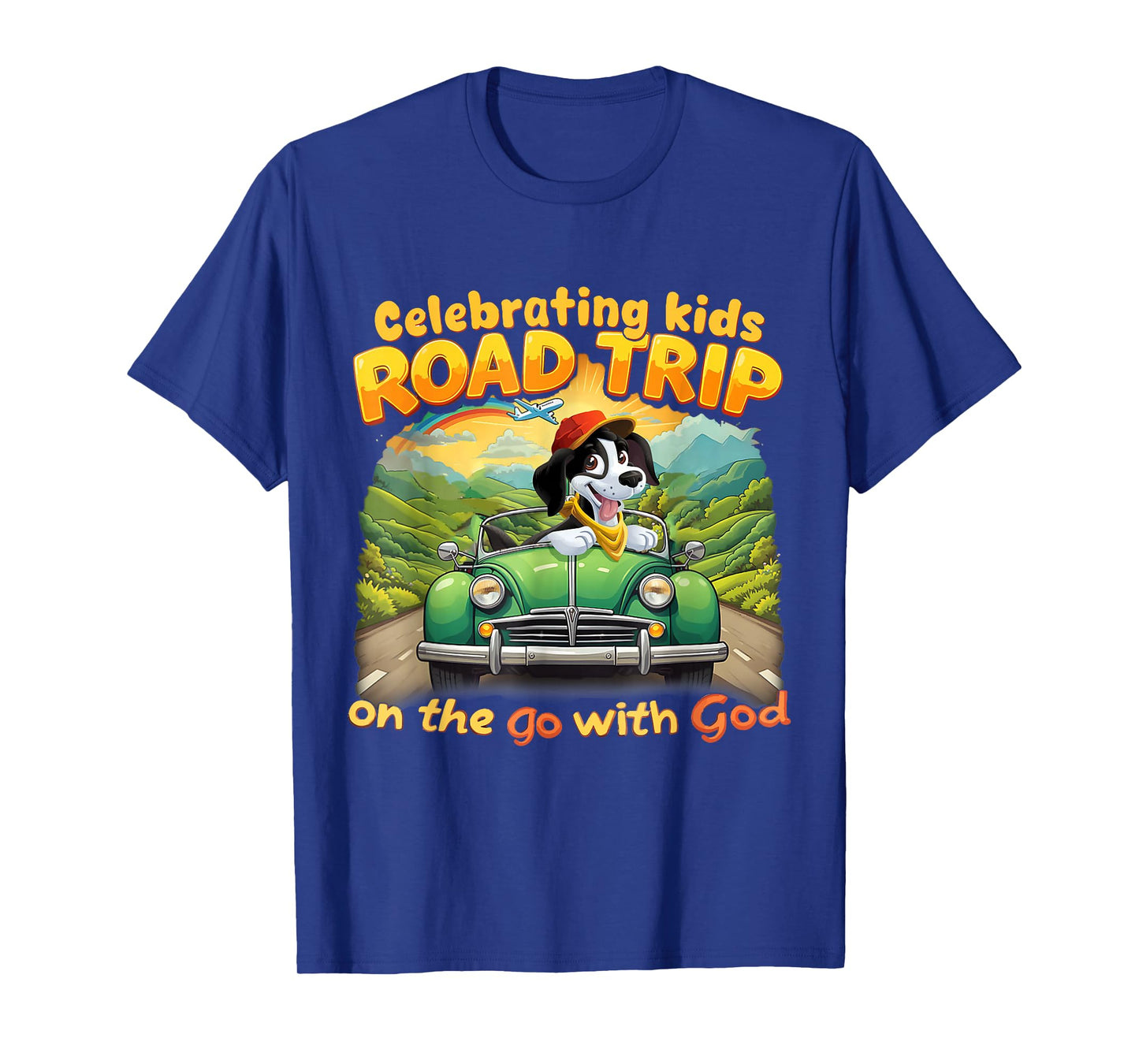 Celebrating Kids Road Trip On The Go With God VBS 2025 T-Shirt