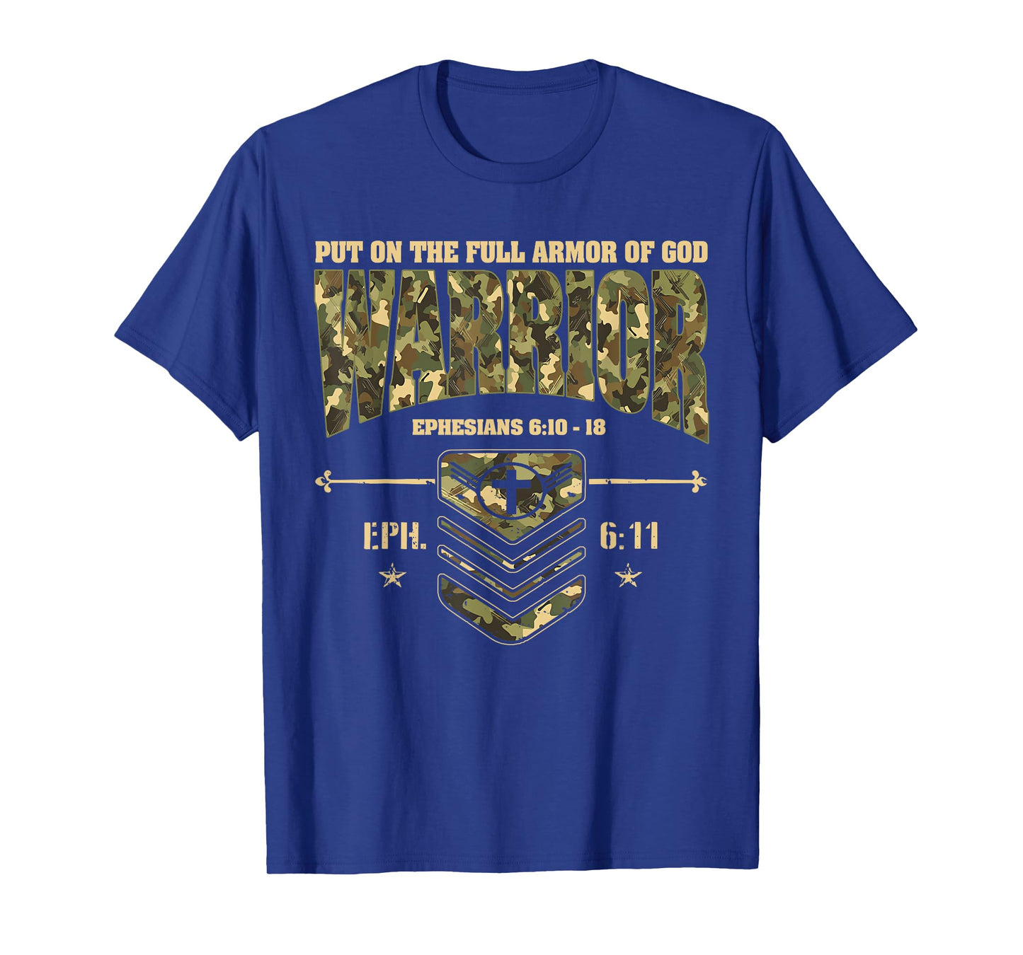 Put On The Full Armor of God - Christian Religious Bible T-Shirt