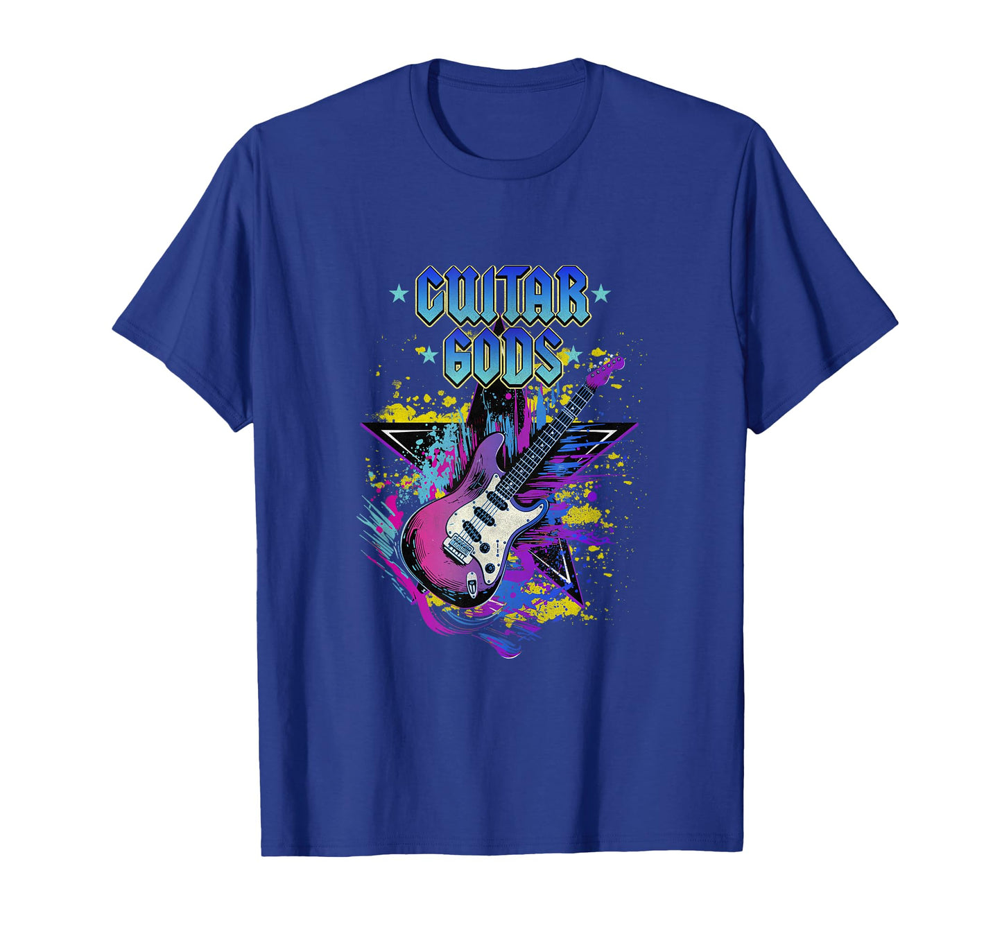 Guitar Shirt for Men - Eye Popping Vintage Rock and Roll T-Shirt