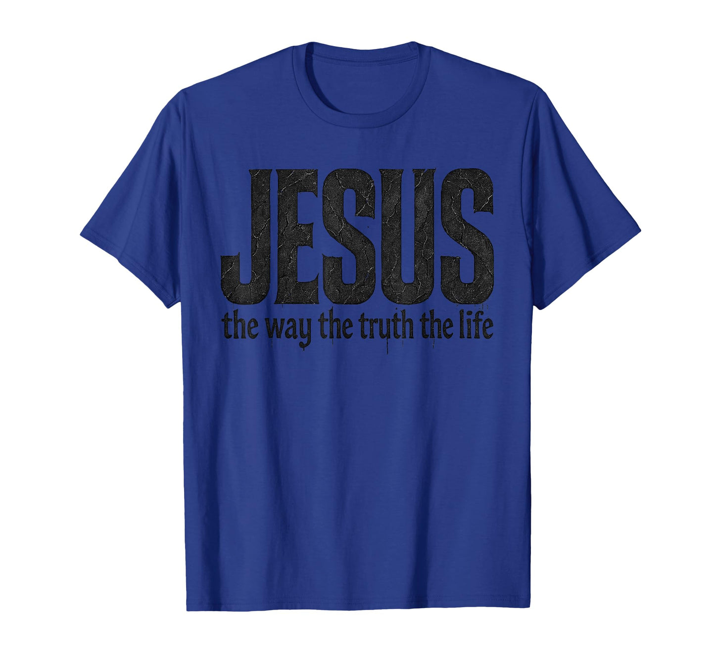Jesus Way Truth Life Christian Faith Based Mens Womens T-Shirt