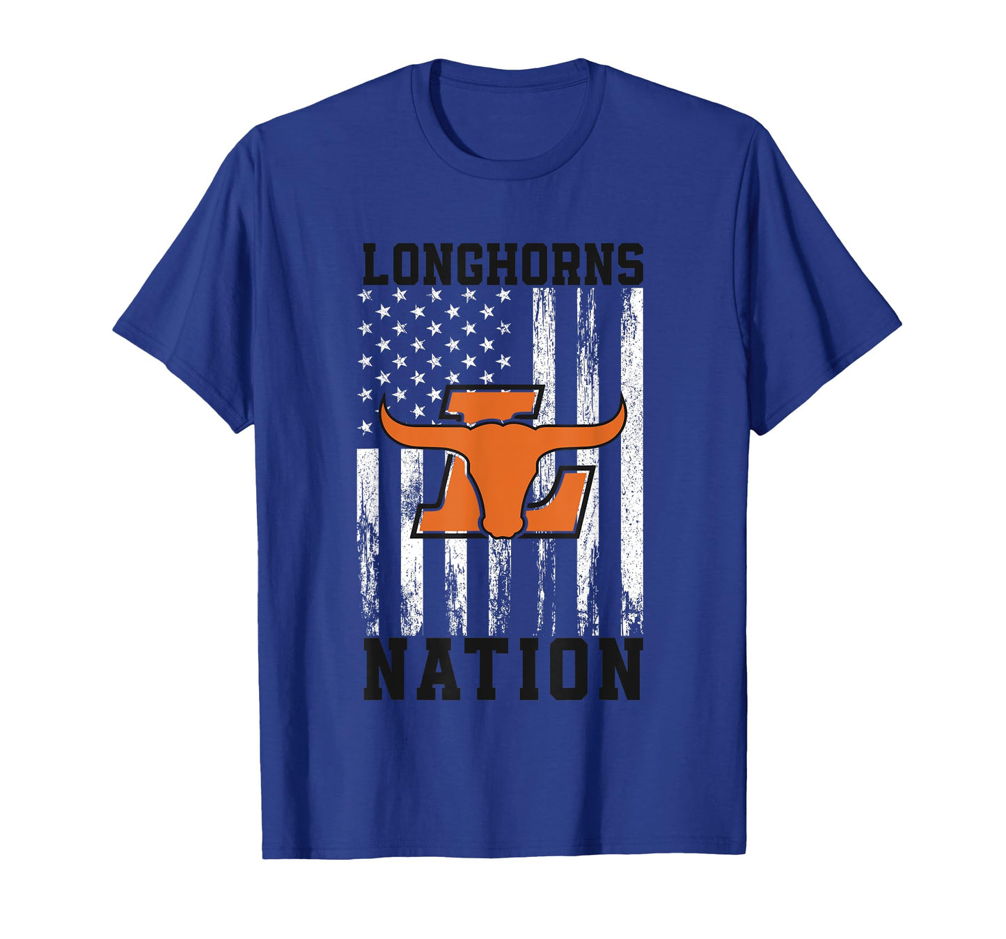 Lanier Longhorns Logo Nation HS T-Shirt