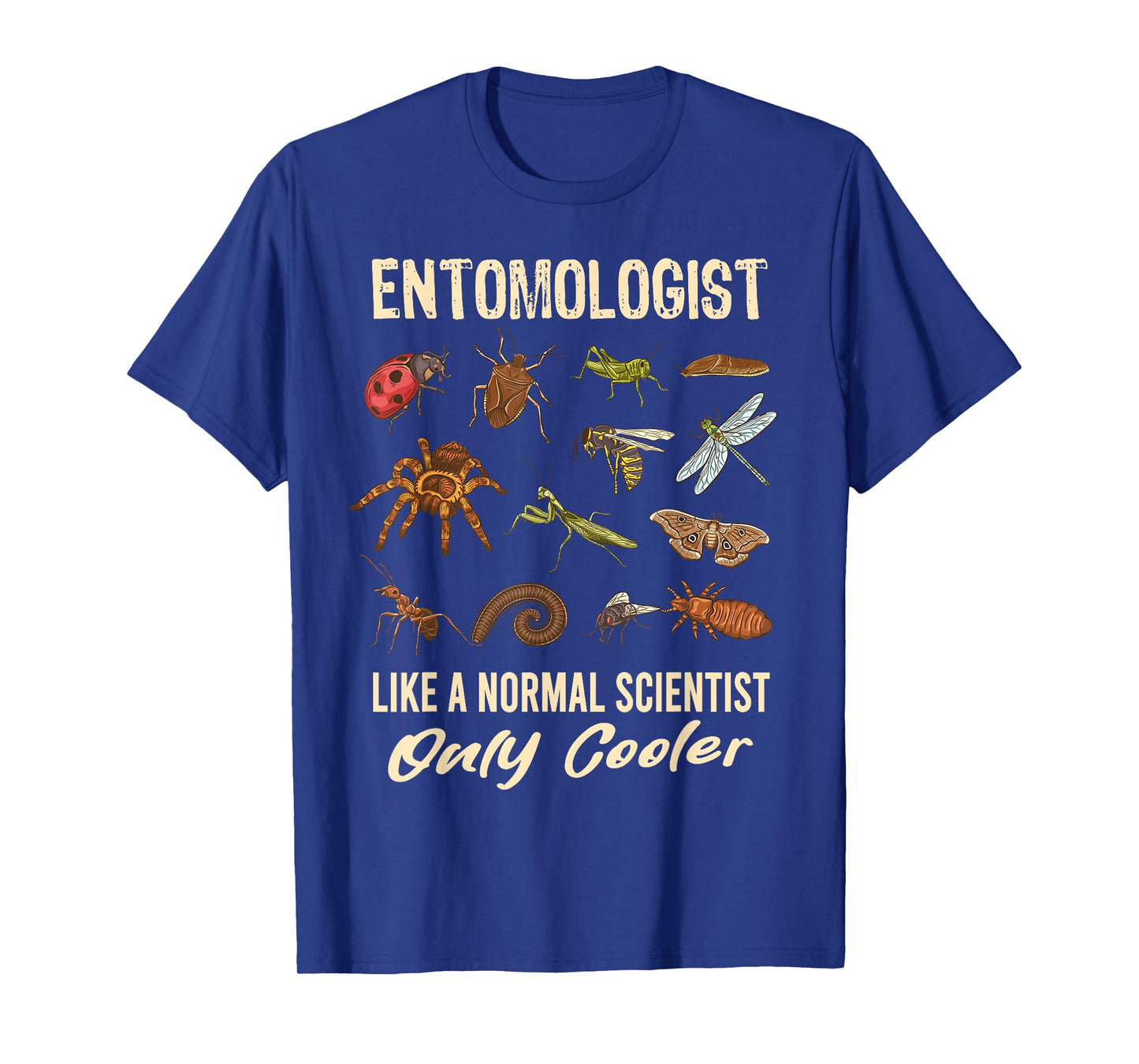 Entomologist Definition Funny Entomology Science Insect T-Shirt