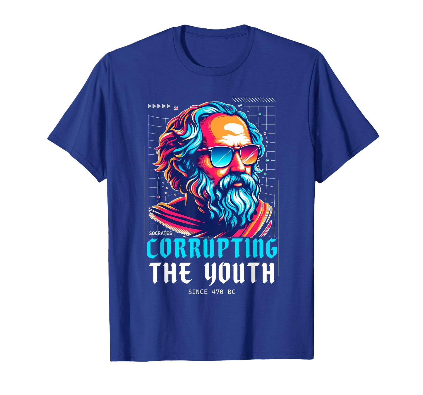 Socrates Shirt Greek Stoic Philosopher Corrupting The Youth T-Shirt