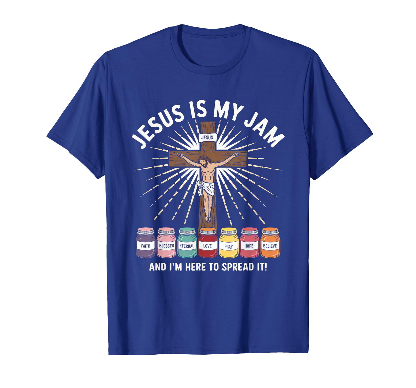 Jesus is My Jam Tshirt Men Women Christian Bible Verse T-Shirt