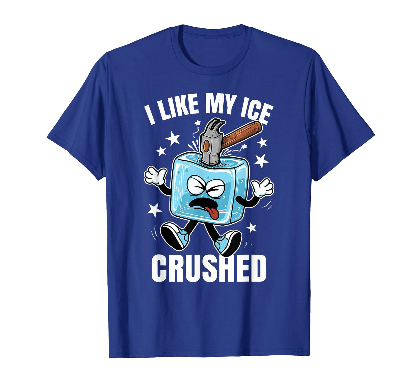 I Like My Ice Crushed Funny Subtle Immigrants Abolish T-Shirt