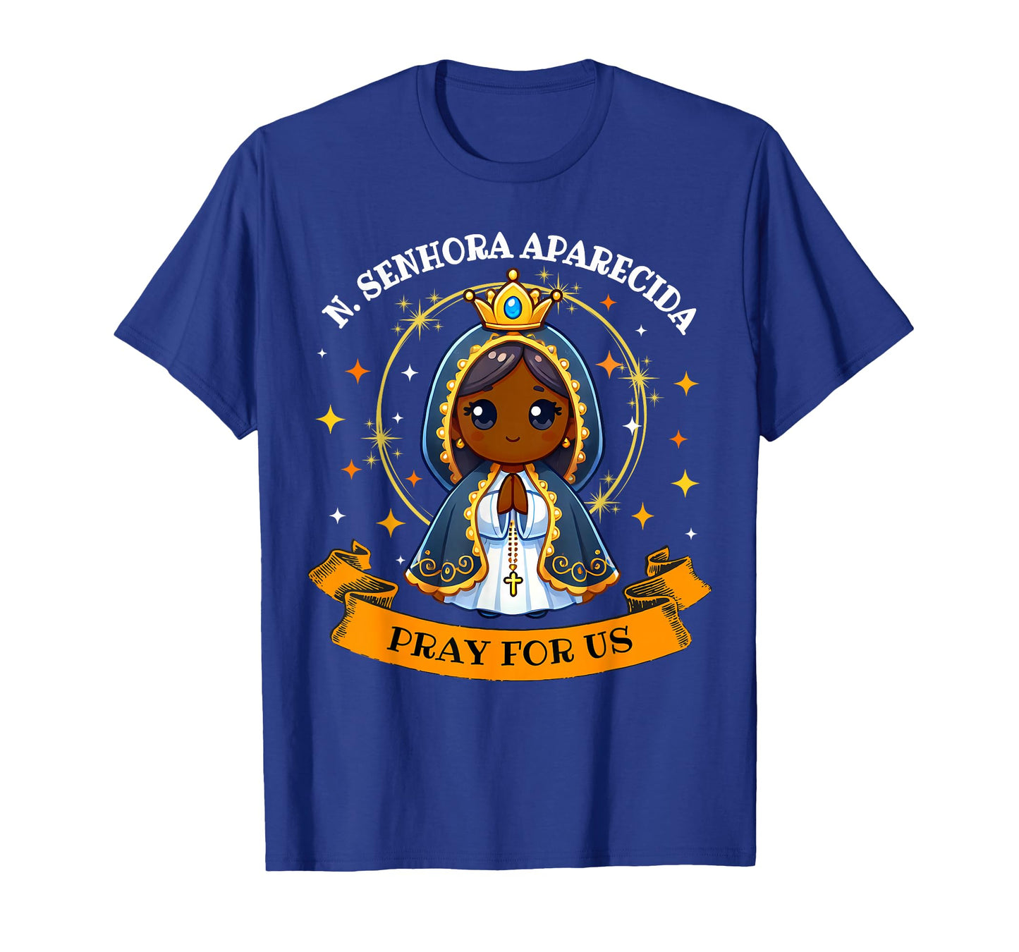 Nossa Senhora Aparecida Brasil Catholic Christians for Kids T-Shirt